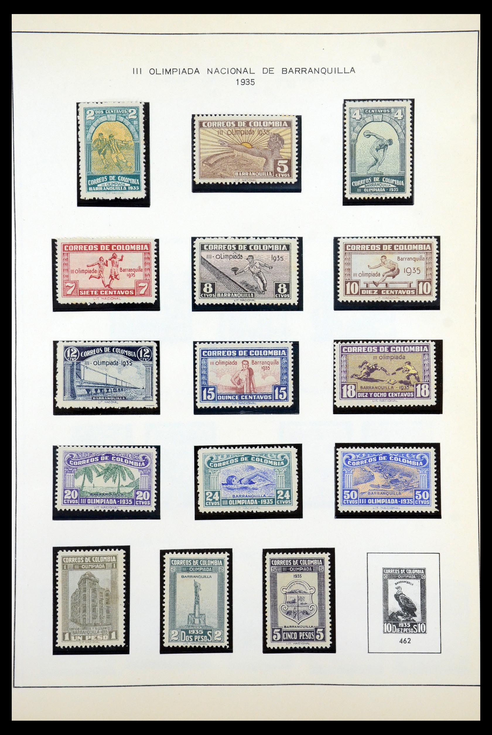 35250 040 - Stamp Collection 35250 Colombia 1859-1967.