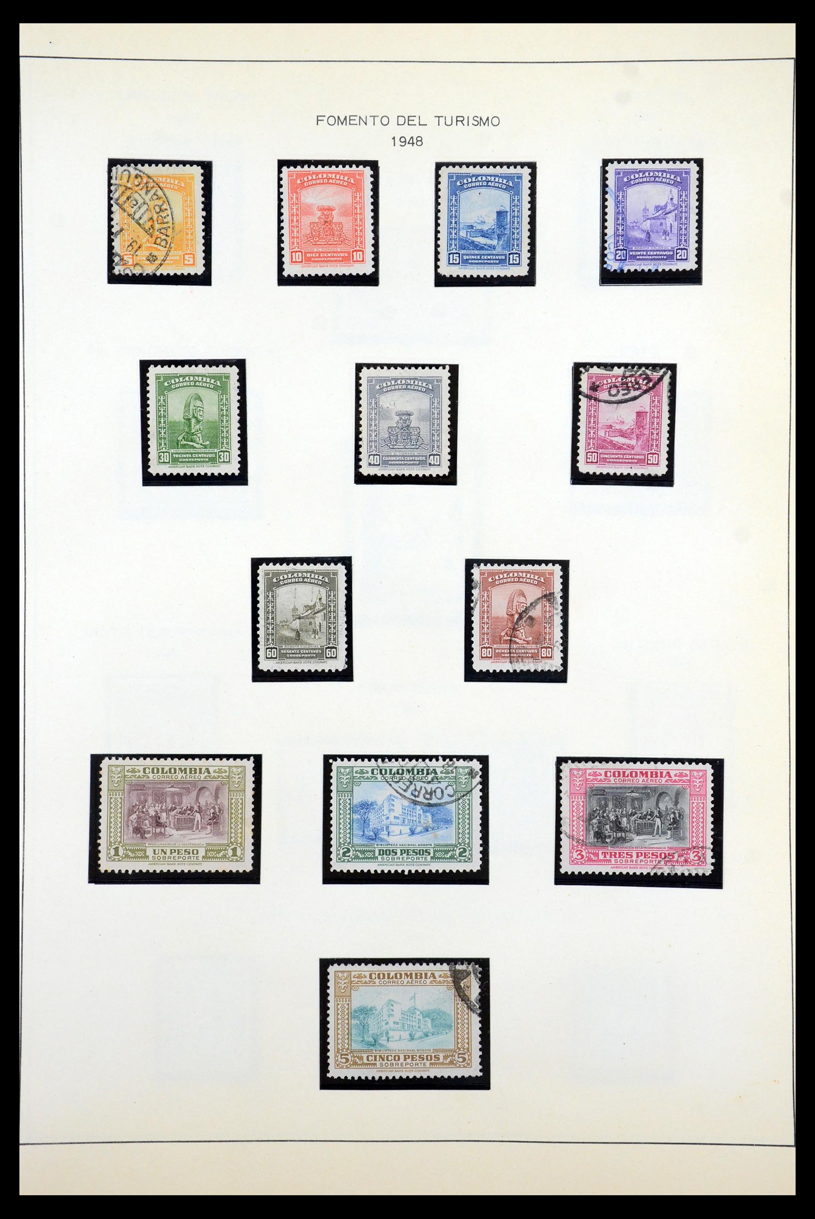 35250 056 - Postzegelverzameling 35250 Colombia 1859-1967.