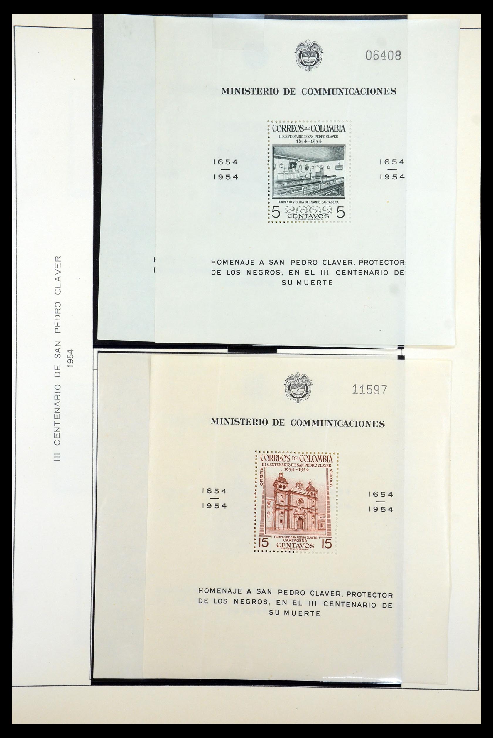 35250 070 - Stamp Collection 35250 Colombia 1859-1967.