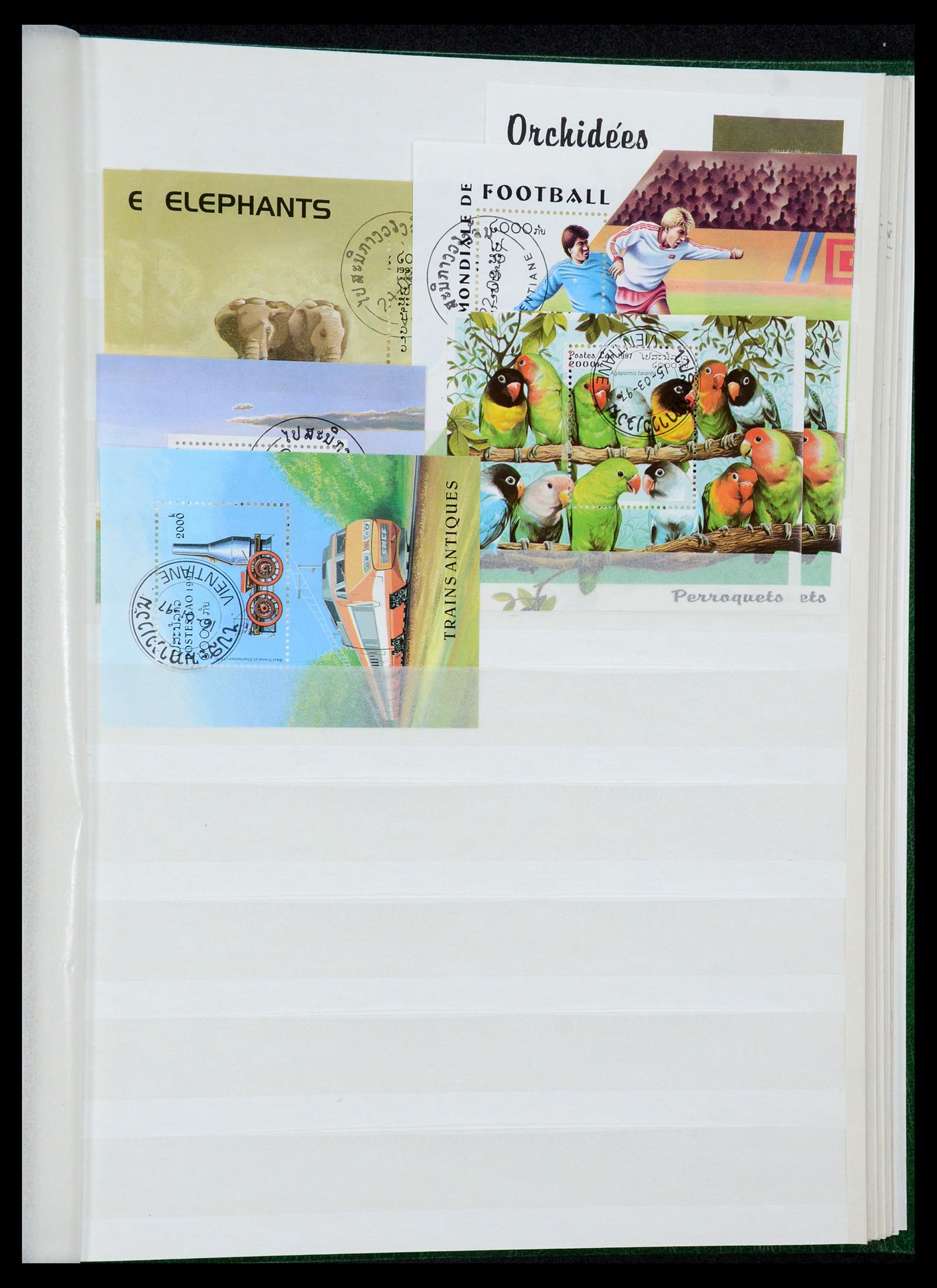 35253 035 - Postzegelverzameling 35253 Laos 1951-1996.