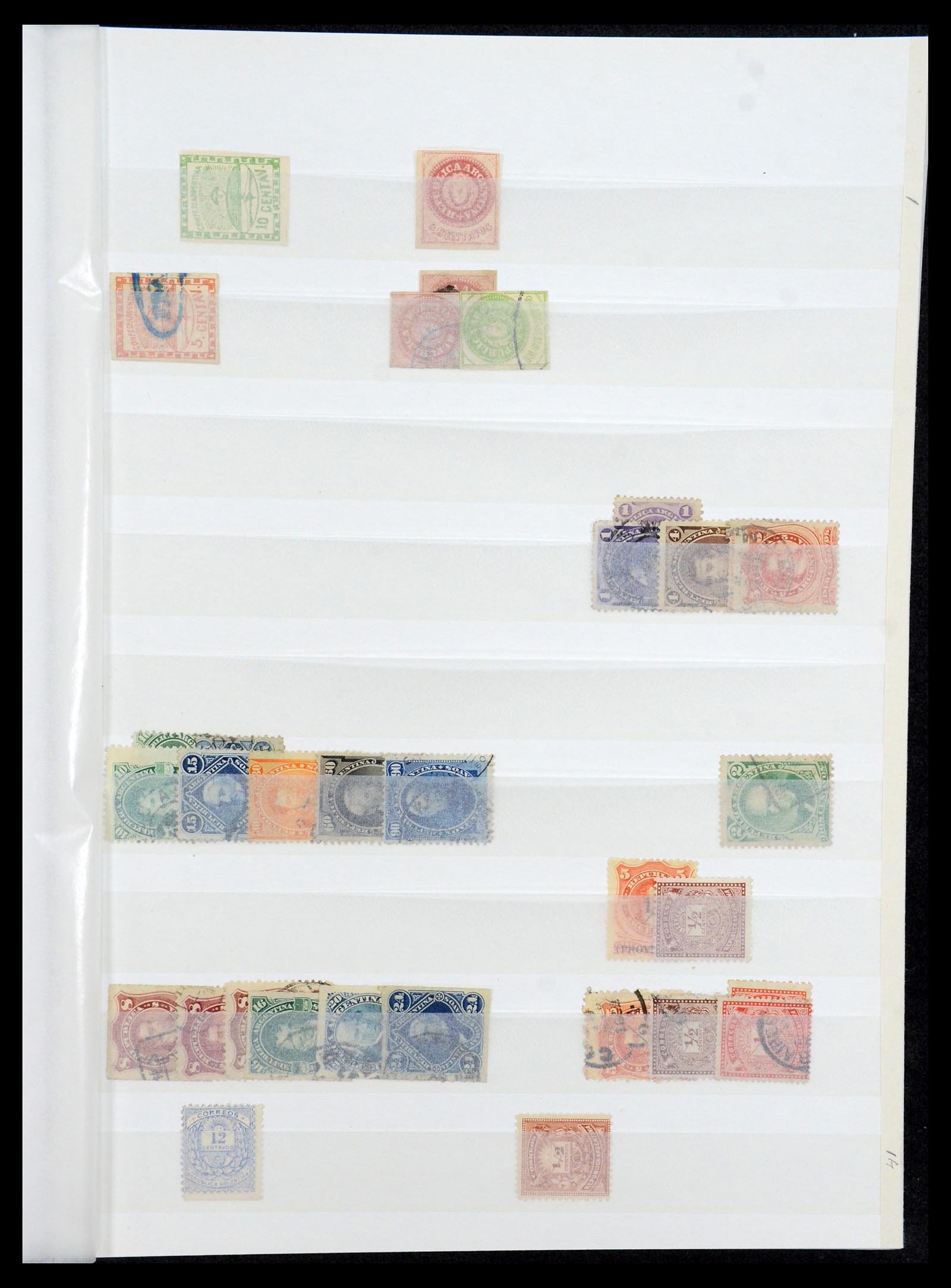 35254 001 - Postzegelverzameling 35254 Argentinië 1858-1983.