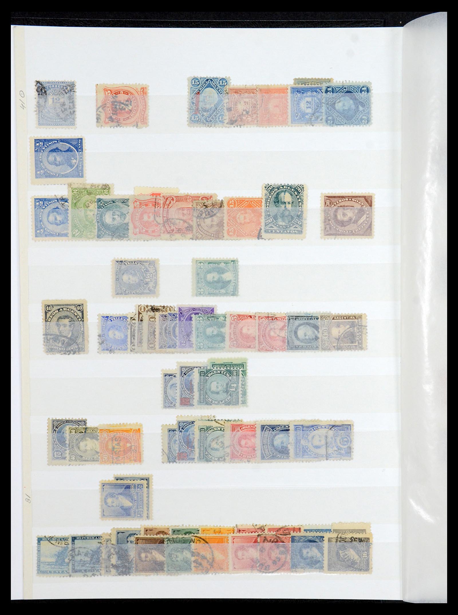 35254 002 - Postzegelverzameling 35254 Argentinië 1858-1983.