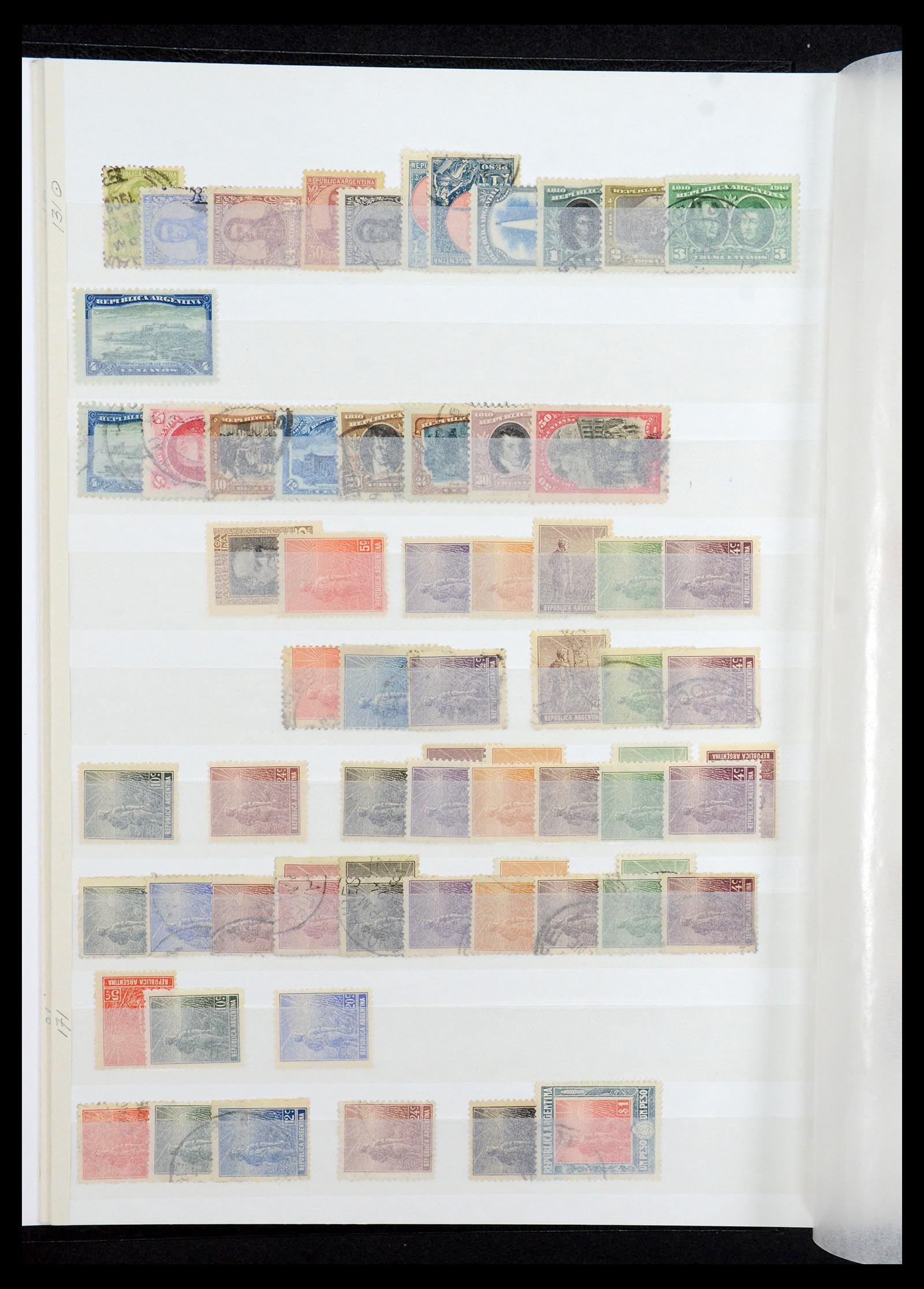 35254 004 - Postzegelverzameling 35254 Argentinië 1858-1983.