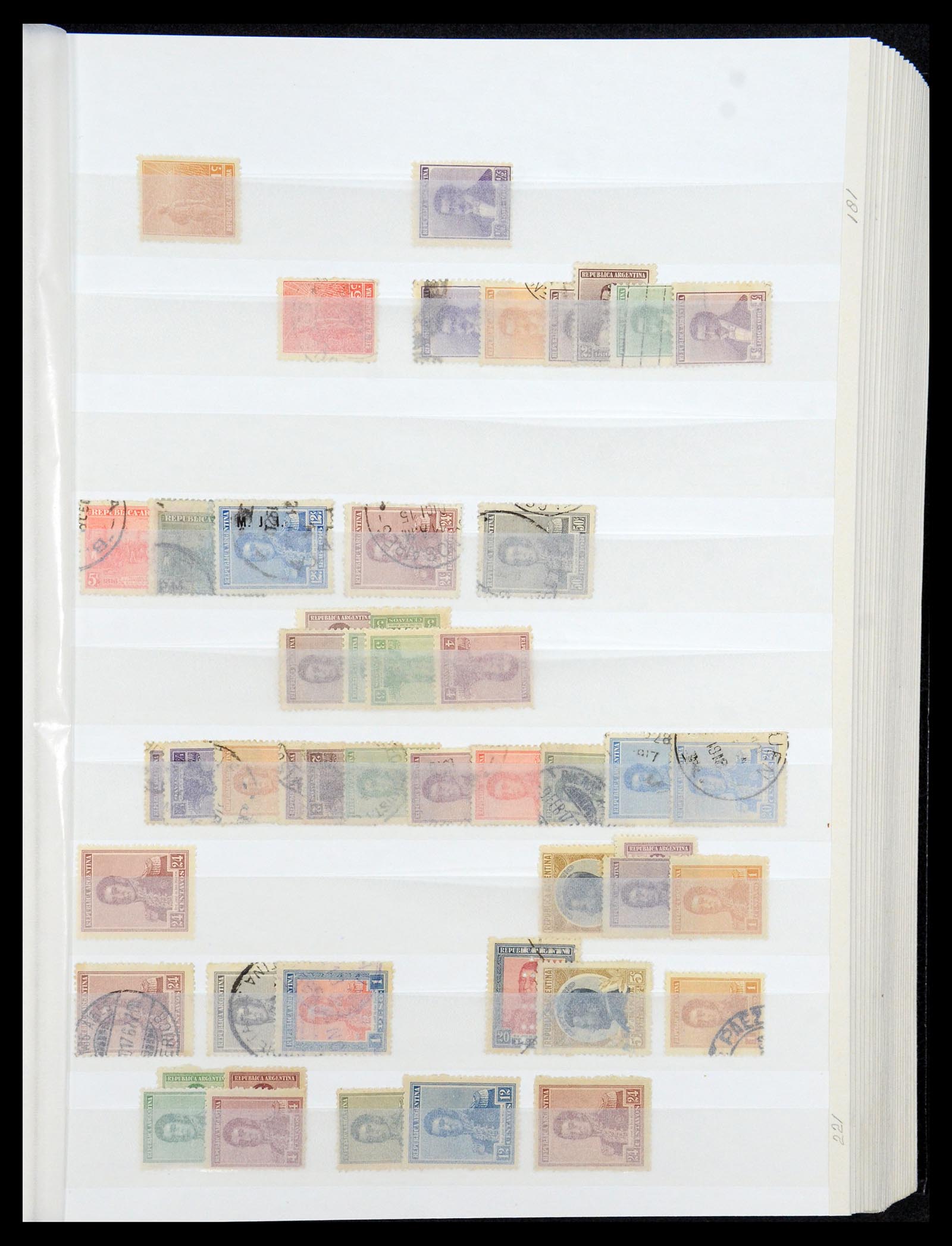 35254 005 - Postzegelverzameling 35254 Argentinië 1858-1983.