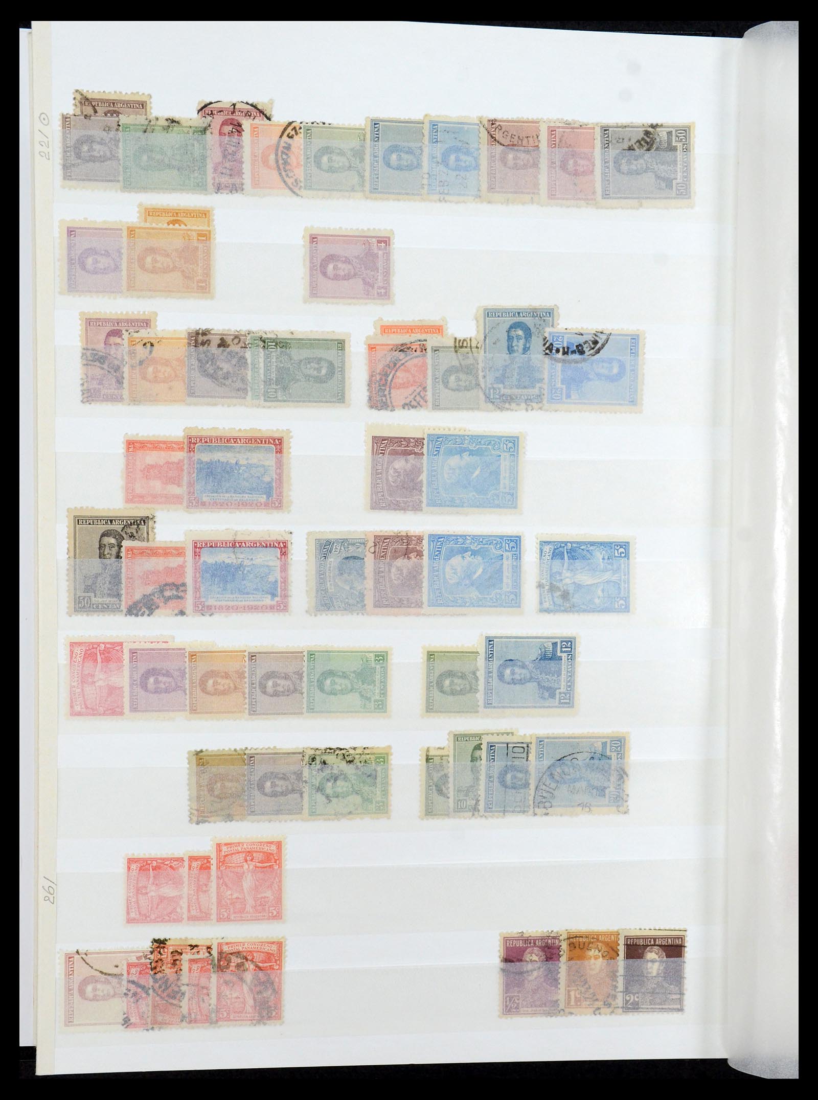 35254 006 - Postzegelverzameling 35254 Argentinië 1858-1983.