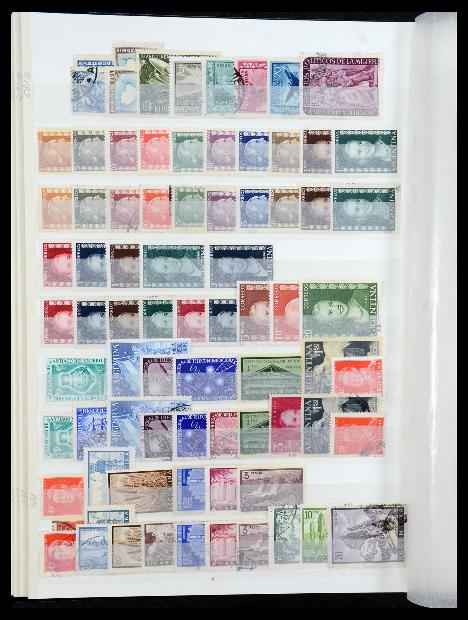 35254 014 - Postzegelverzameling 35254 Argentinië 1858-1983.