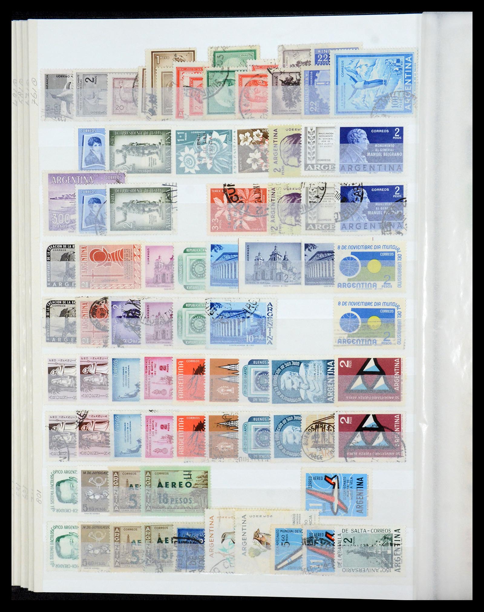 35254 018 - Postzegelverzameling 35254 Argentinië 1858-1983.