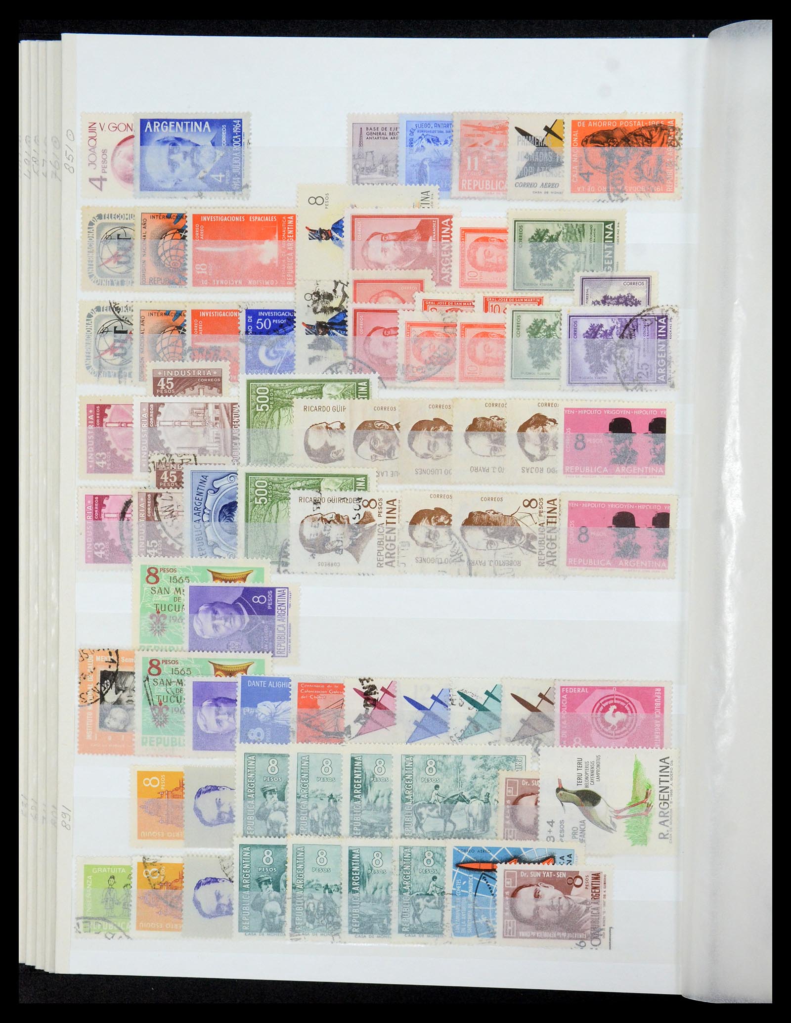 35254 021 - Postzegelverzameling 35254 Argentinië 1858-1983.