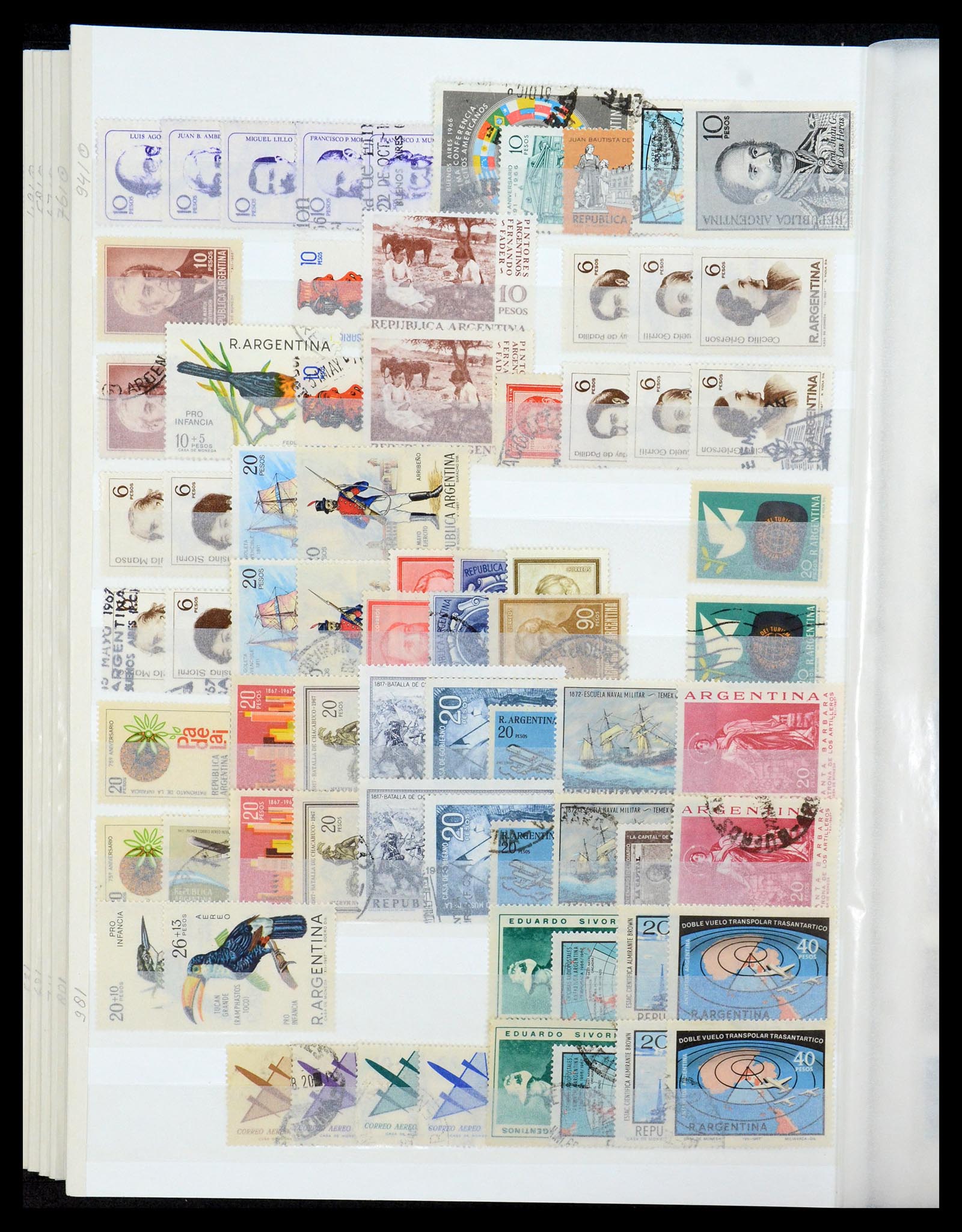 35254 022 - Postzegelverzameling 35254 Argentinië 1858-1983.