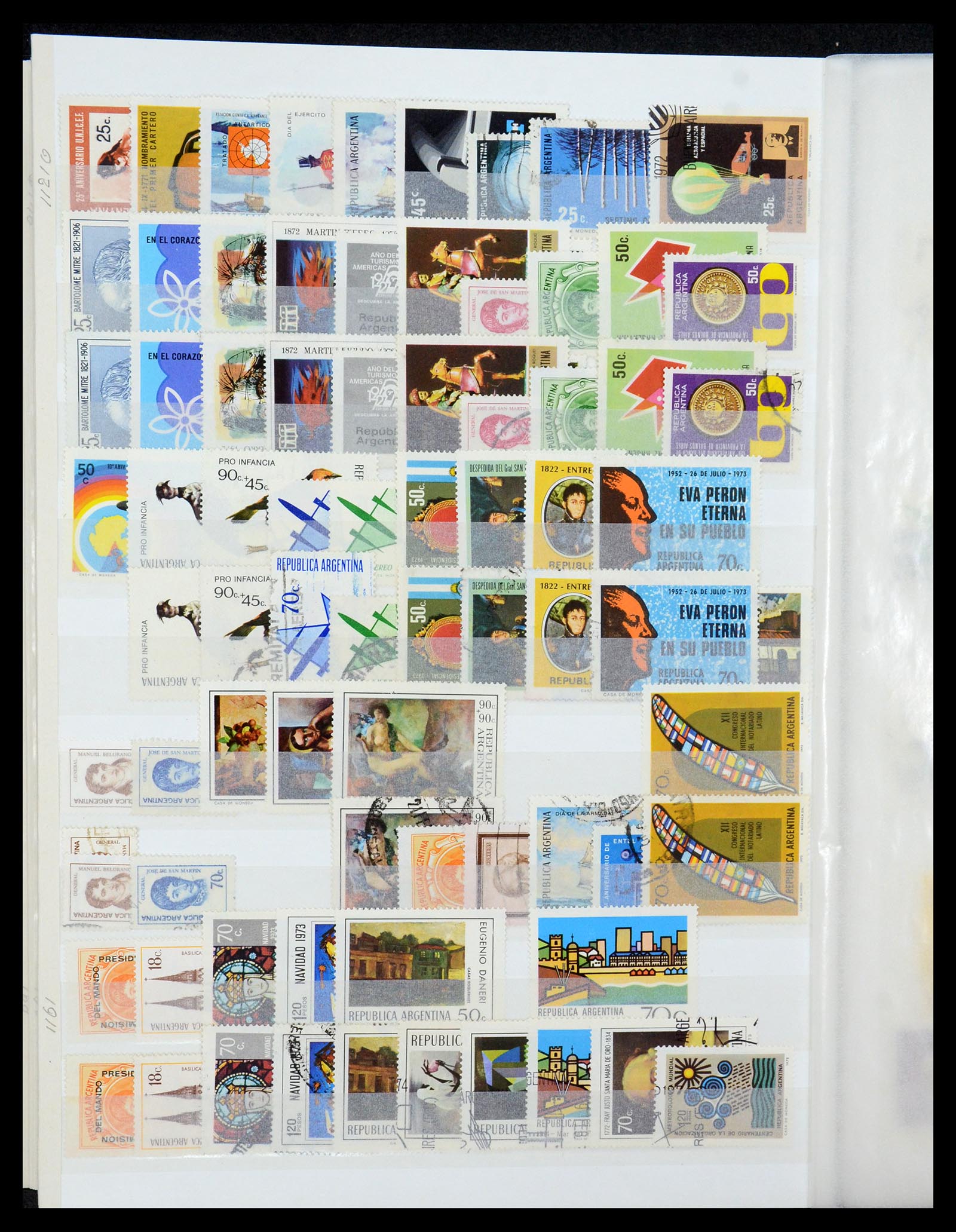 35254 026 - Postzegelverzameling 35254 Argentinië 1858-1983.