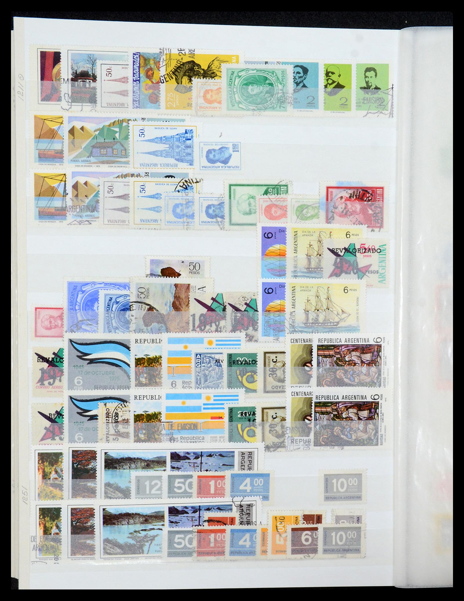 35254 029 - Postzegelverzameling 35254 Argentinië 1858-1983.
