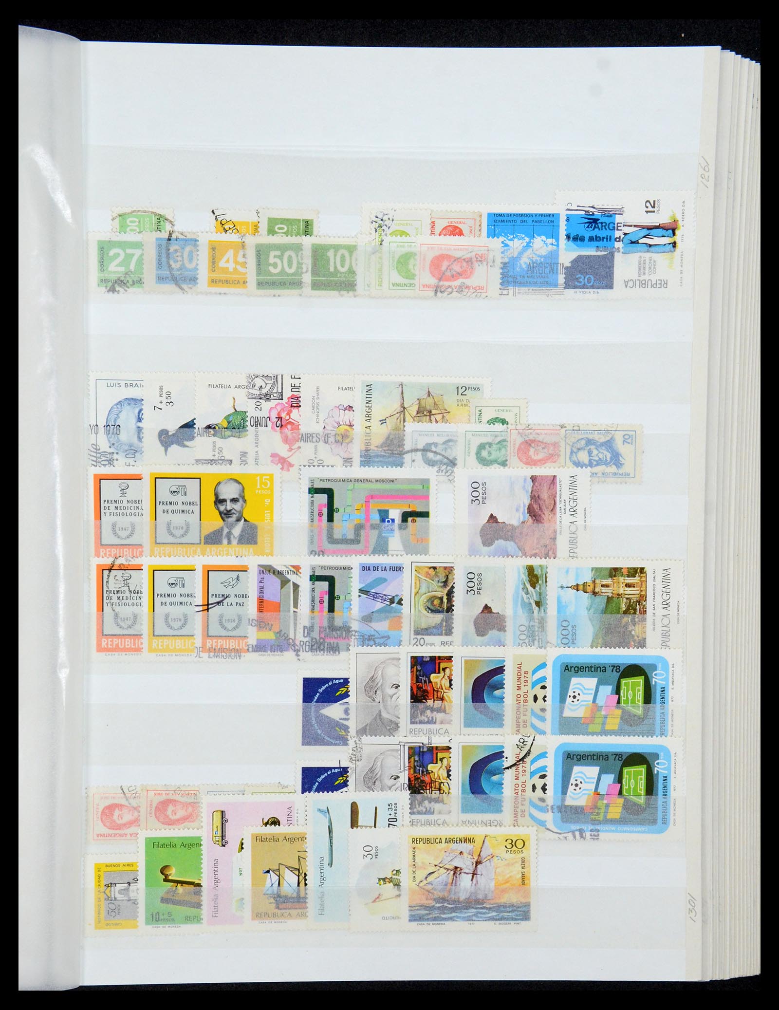 35254 030 - Postzegelverzameling 35254 Argentinië 1858-1983.