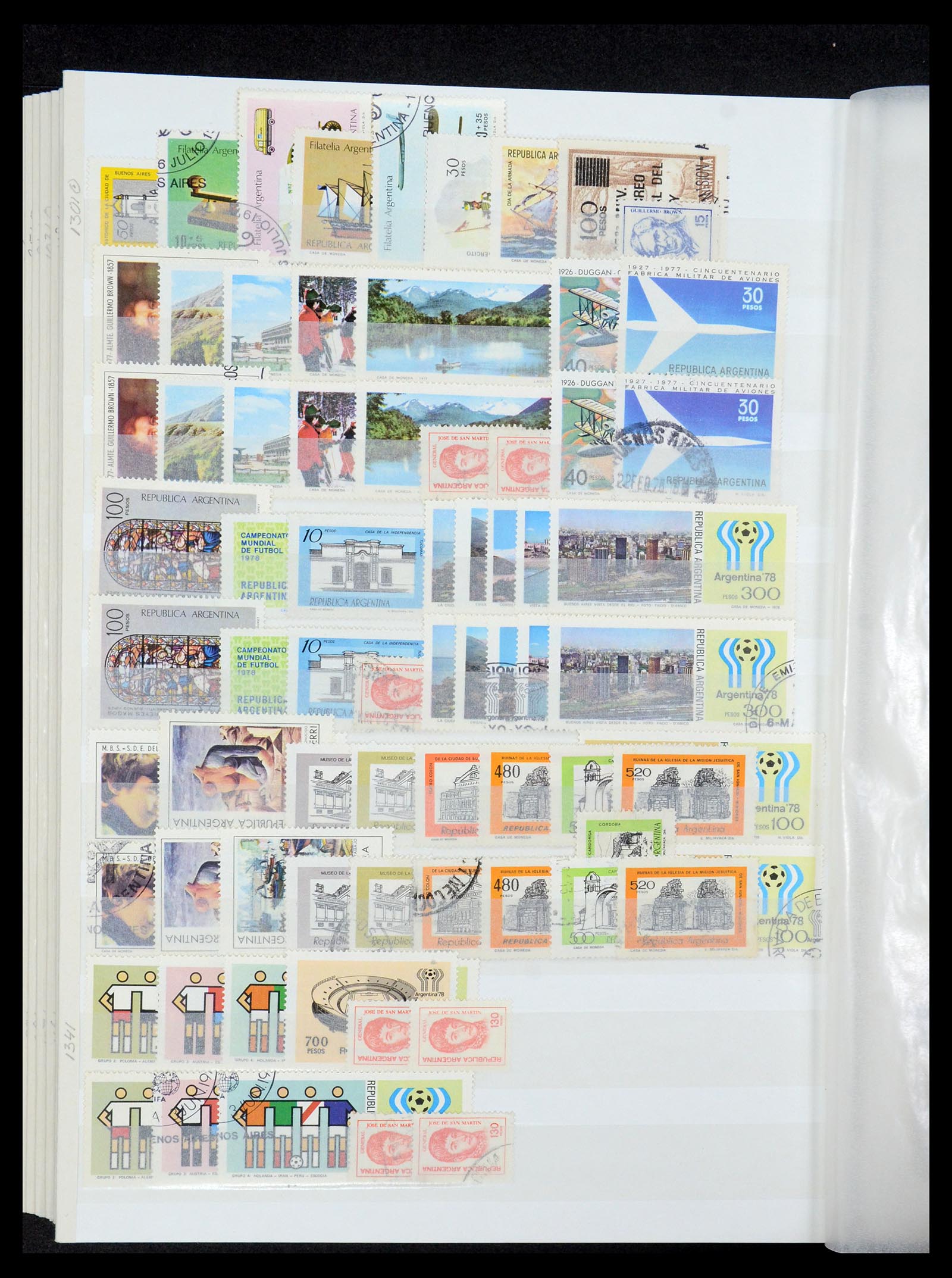 35254 031 - Postzegelverzameling 35254 Argentinië 1858-1983.
