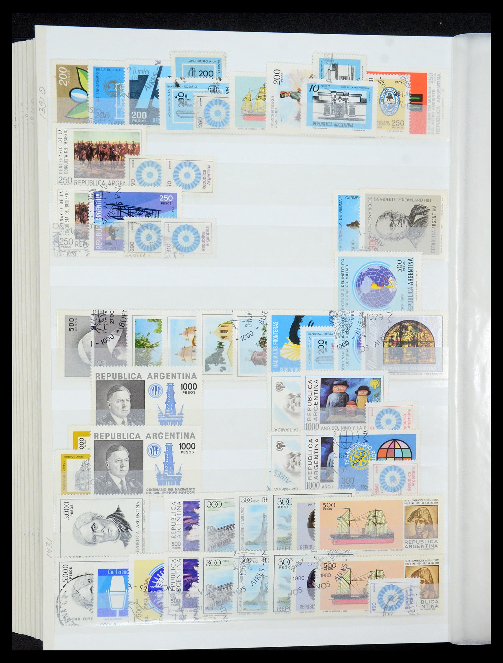 35254 033 - Postzegelverzameling 35254 Argentinië 1858-1983.