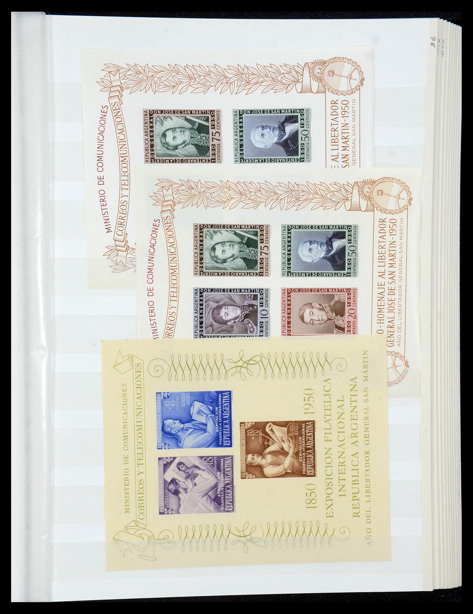 35254 039 - Postzegelverzameling 35254 Argentinië 1858-1983.