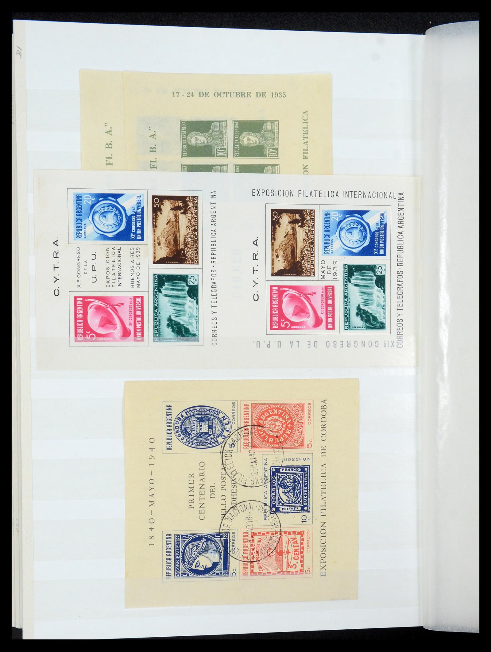 35254 040 - Postzegelverzameling 35254 Argentinië 1858-1983.