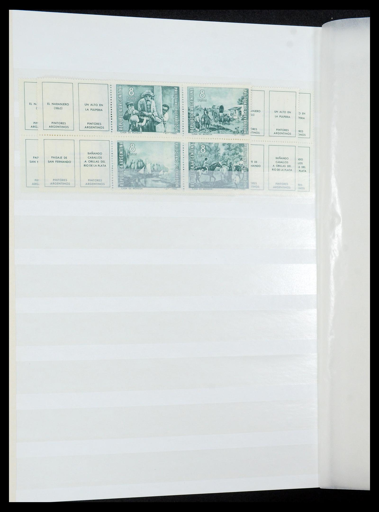 35254 045 - Postzegelverzameling 35254 Argentinië 1858-1983.