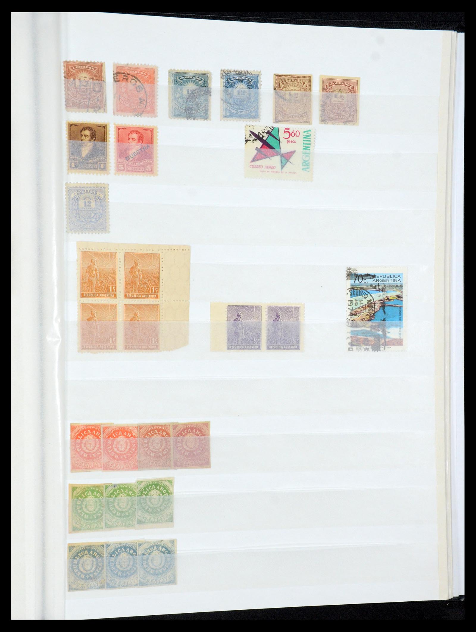 35254 050 - Postzegelverzameling 35254 Argentinië 1858-1983.
