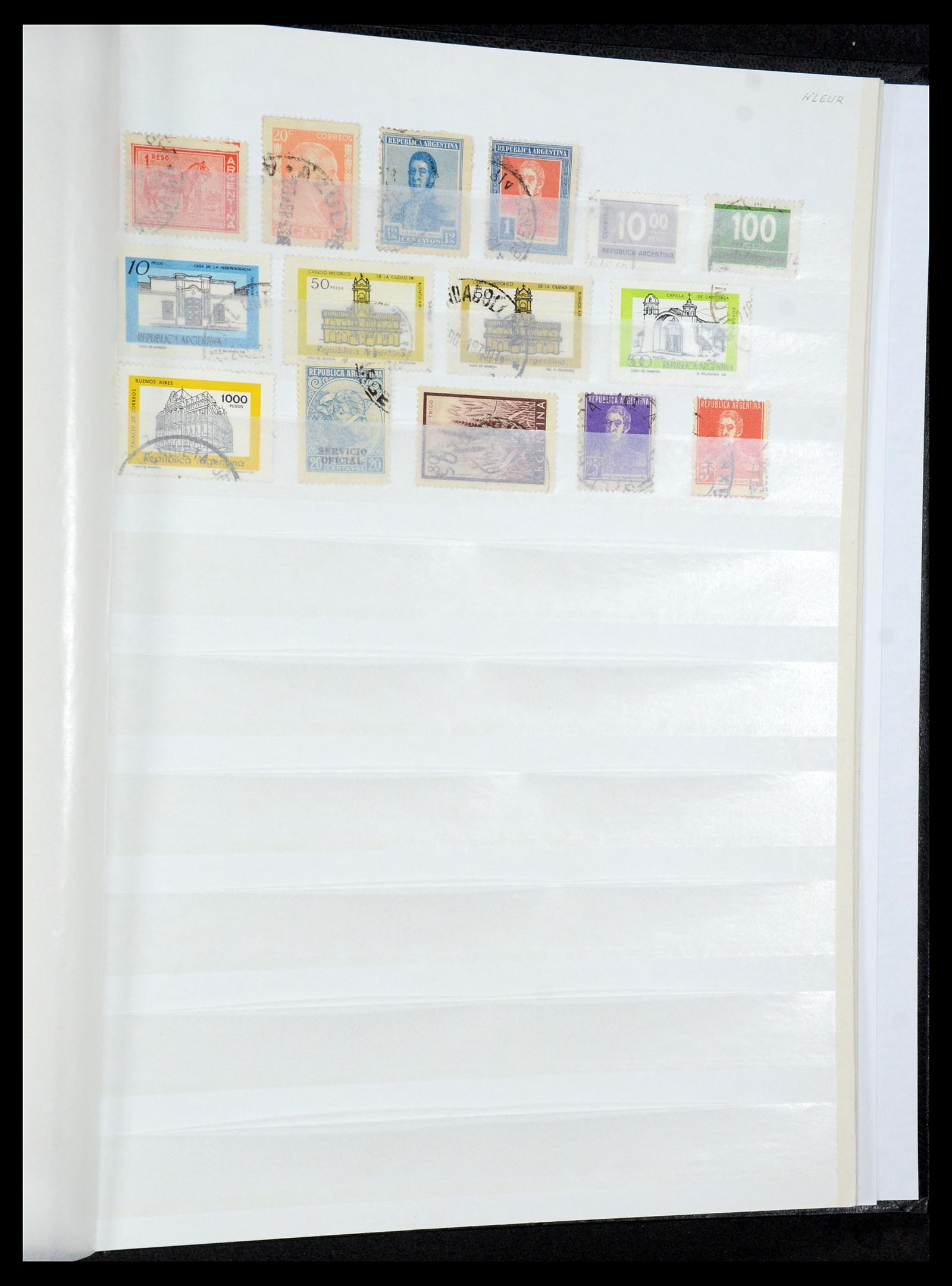 35254 053 - Postzegelverzameling 35254 Argentinië 1858-1983.