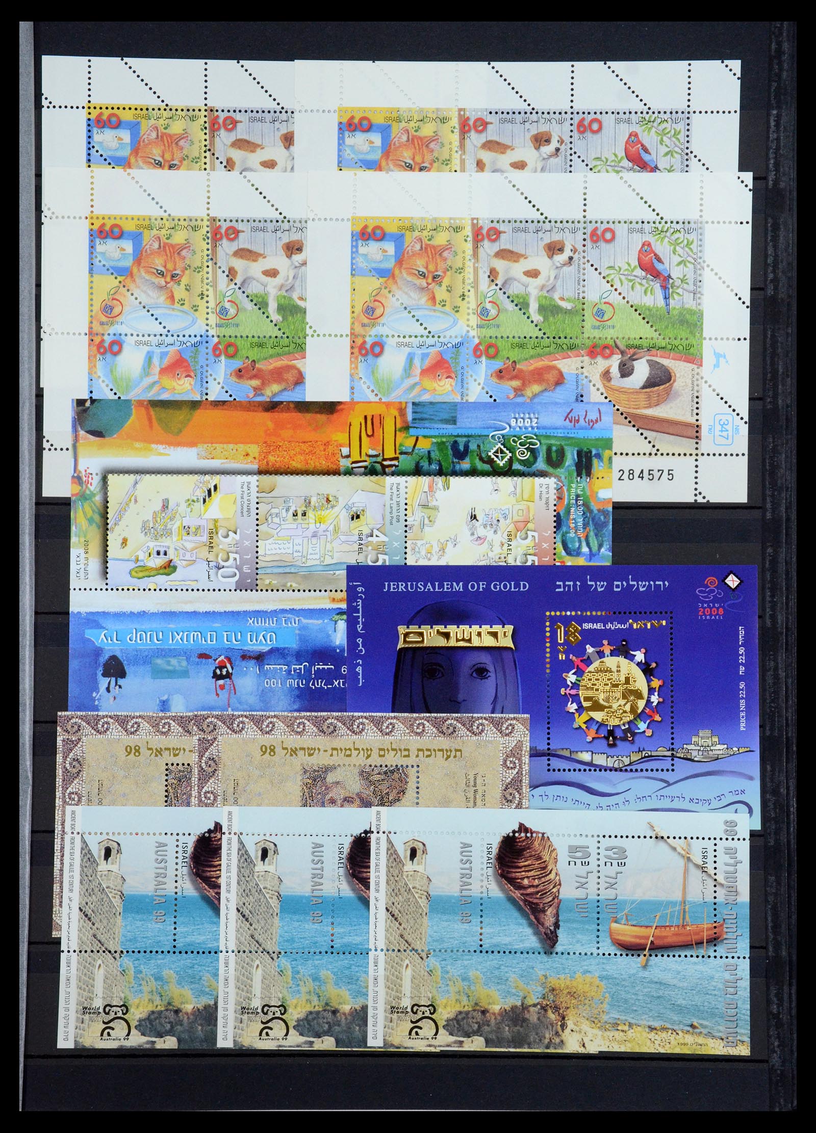 35255 268 - Postzegelverzameling 35255 Israël 1948-2010.