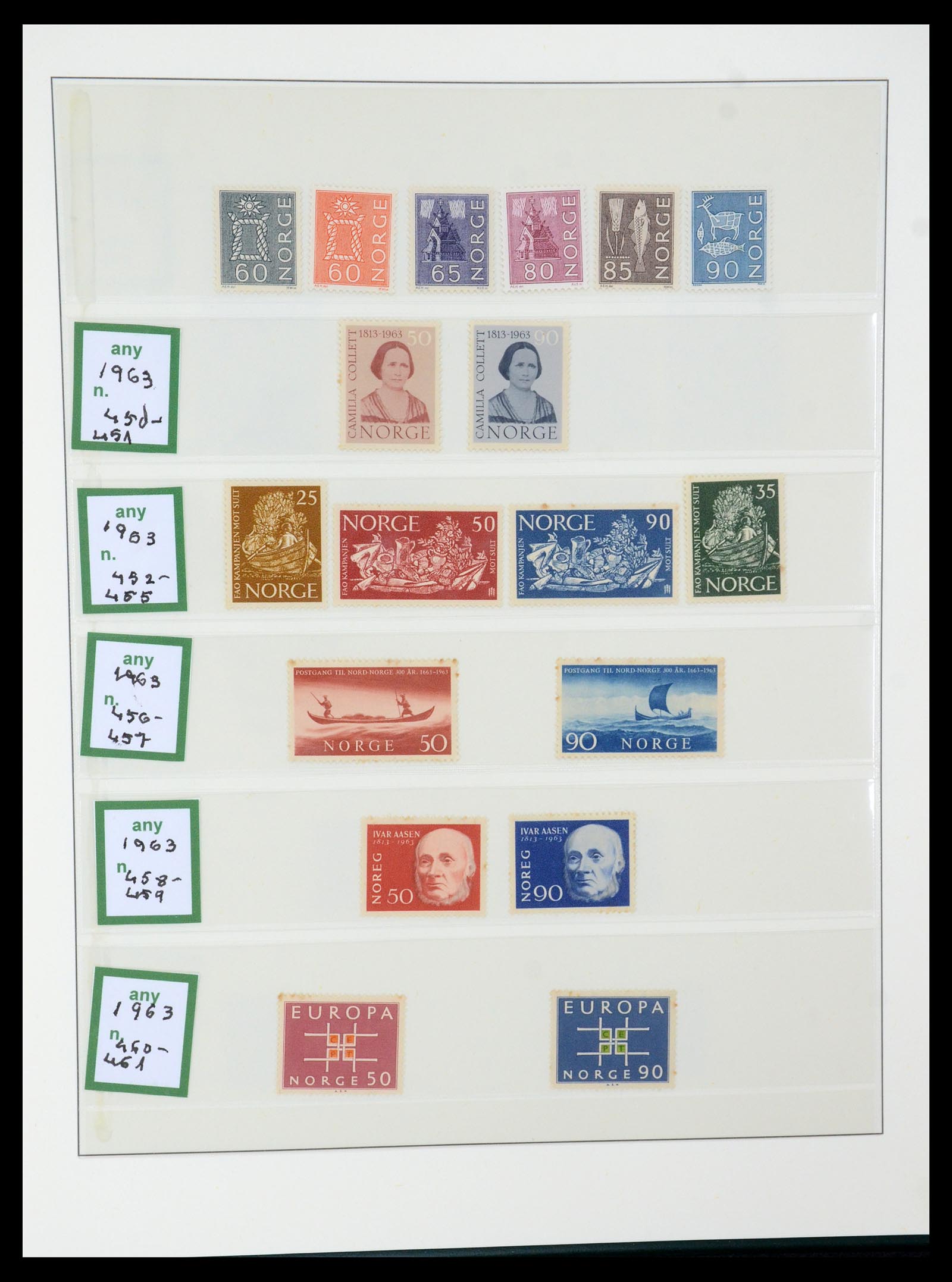 35258 026 - Postzegelverzameling 35258 Noorwegen 1855-2003.