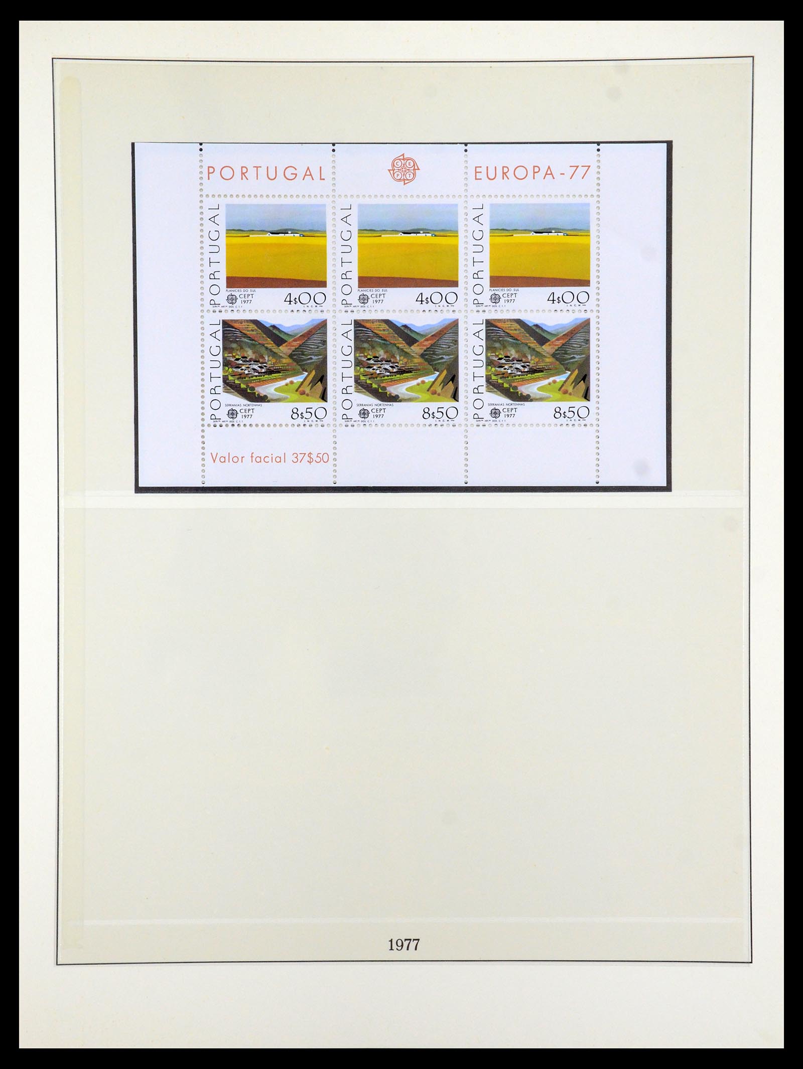35261 005 - Postzegelverzameling 35261 Europa CEPT 1977-2010.
