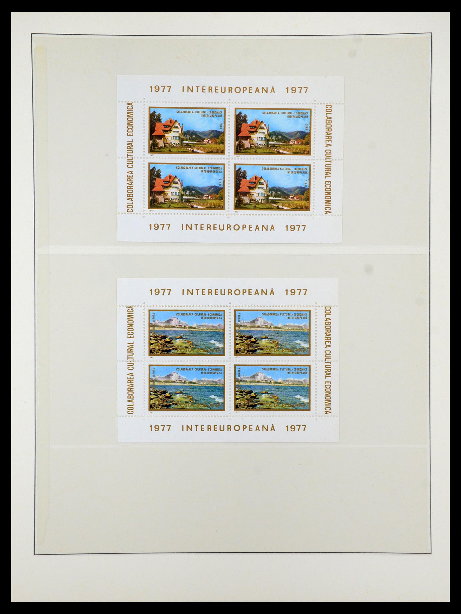 35261 007 - Postzegelverzameling 35261 Europa CEPT 1977-2010.