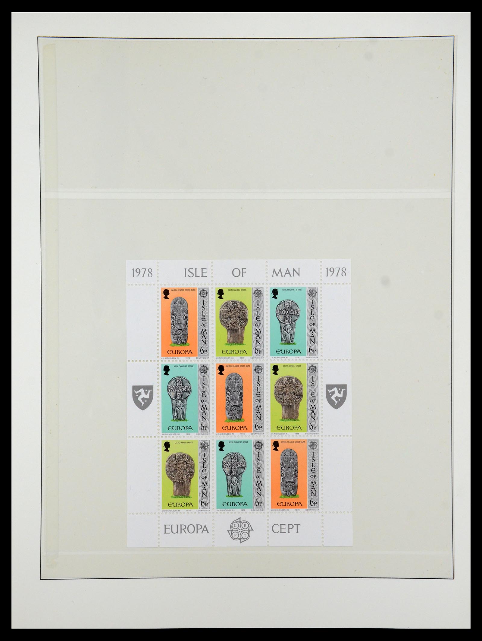 35261 012 - Postzegelverzameling 35261 Europa CEPT 1977-2010.