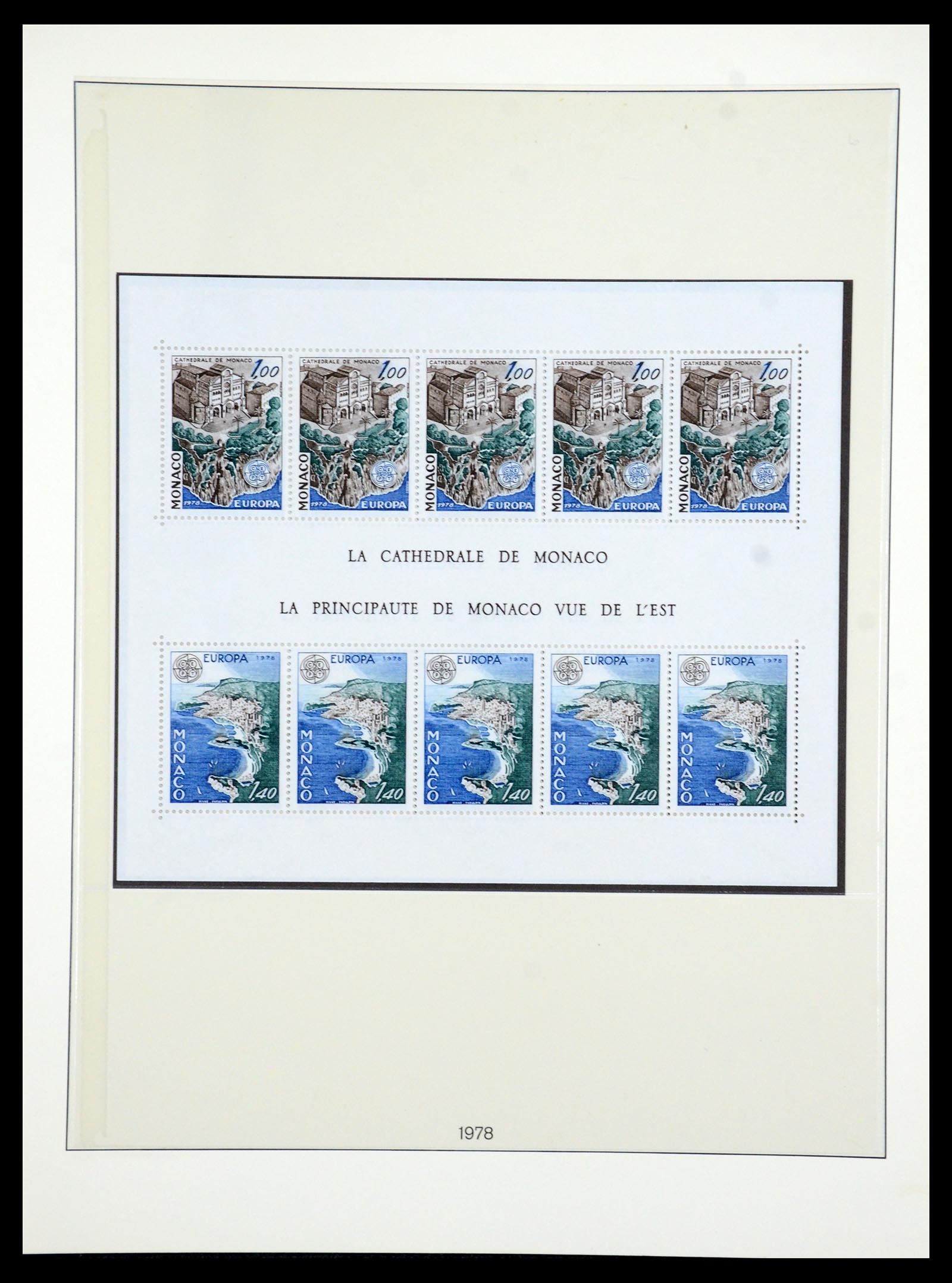 35261 014 - Postzegelverzameling 35261 Europa CEPT 1977-2010.