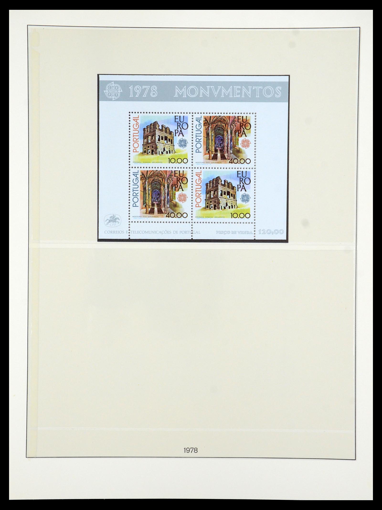 35261 016 - Postzegelverzameling 35261 Europa CEPT 1977-2010.