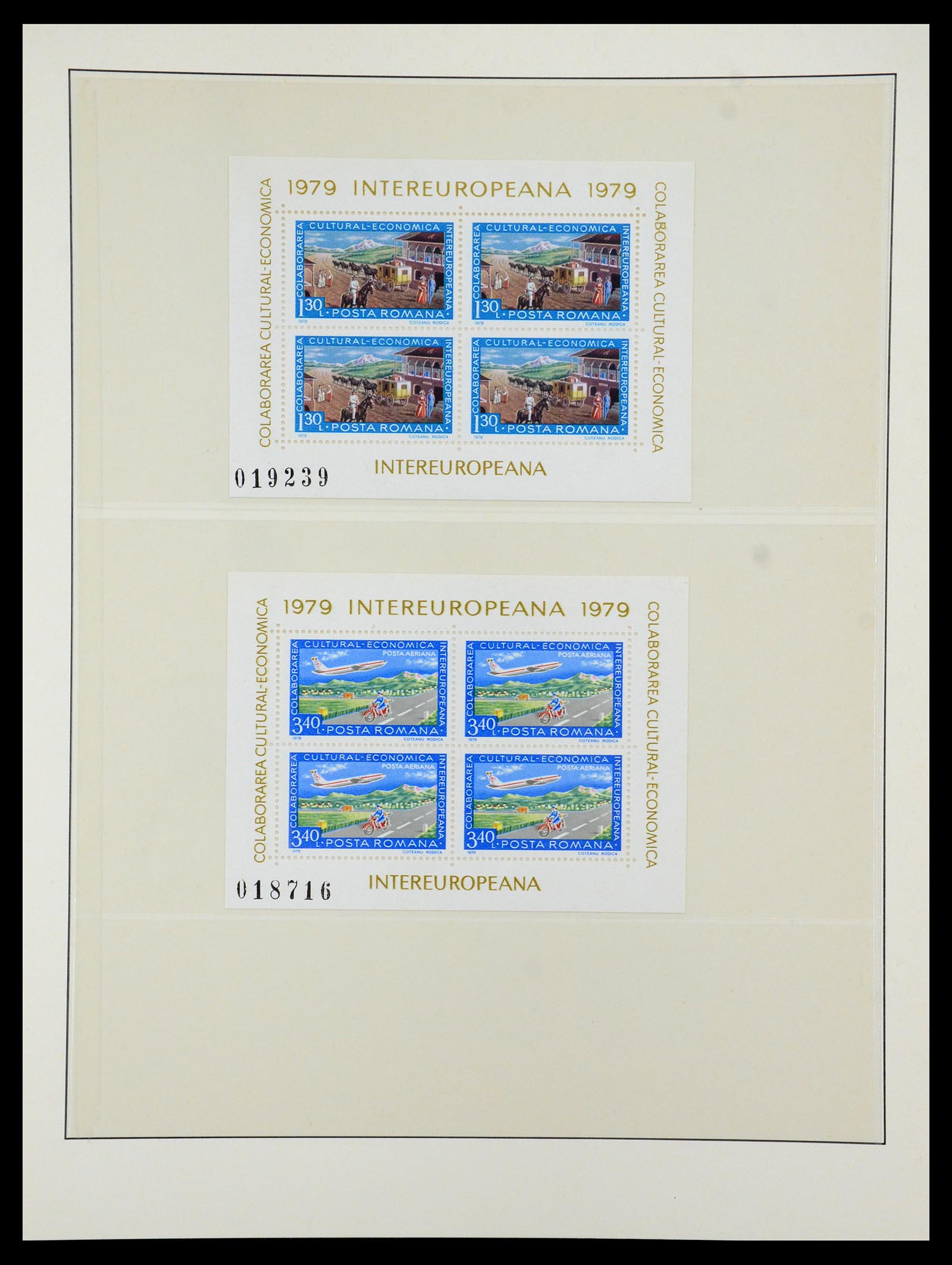 35261 025 - Postzegelverzameling 35261 Europa CEPT 1977-2010.
