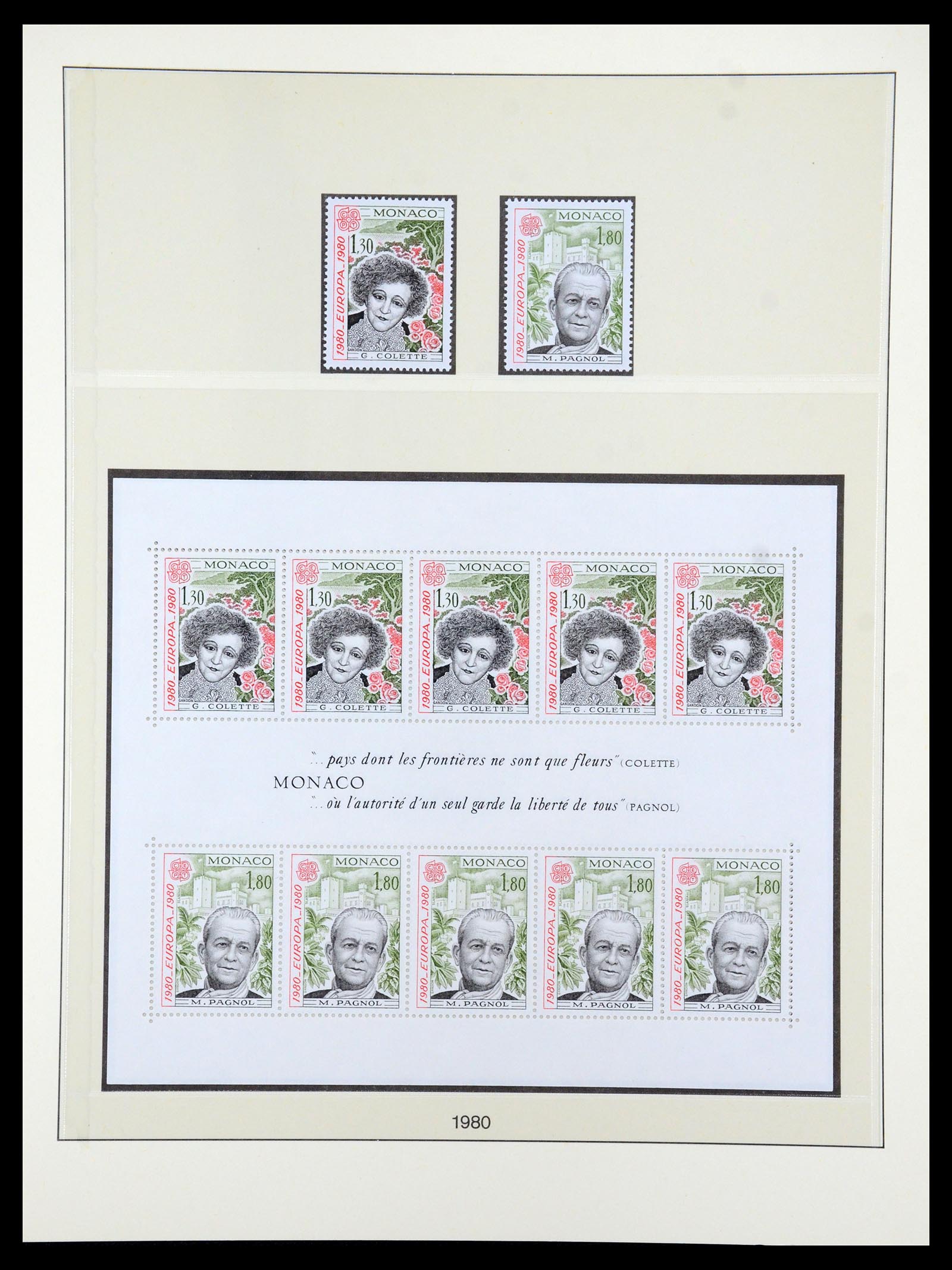 35261 030 - Postzegelverzameling 35261 Europa CEPT 1977-2010.