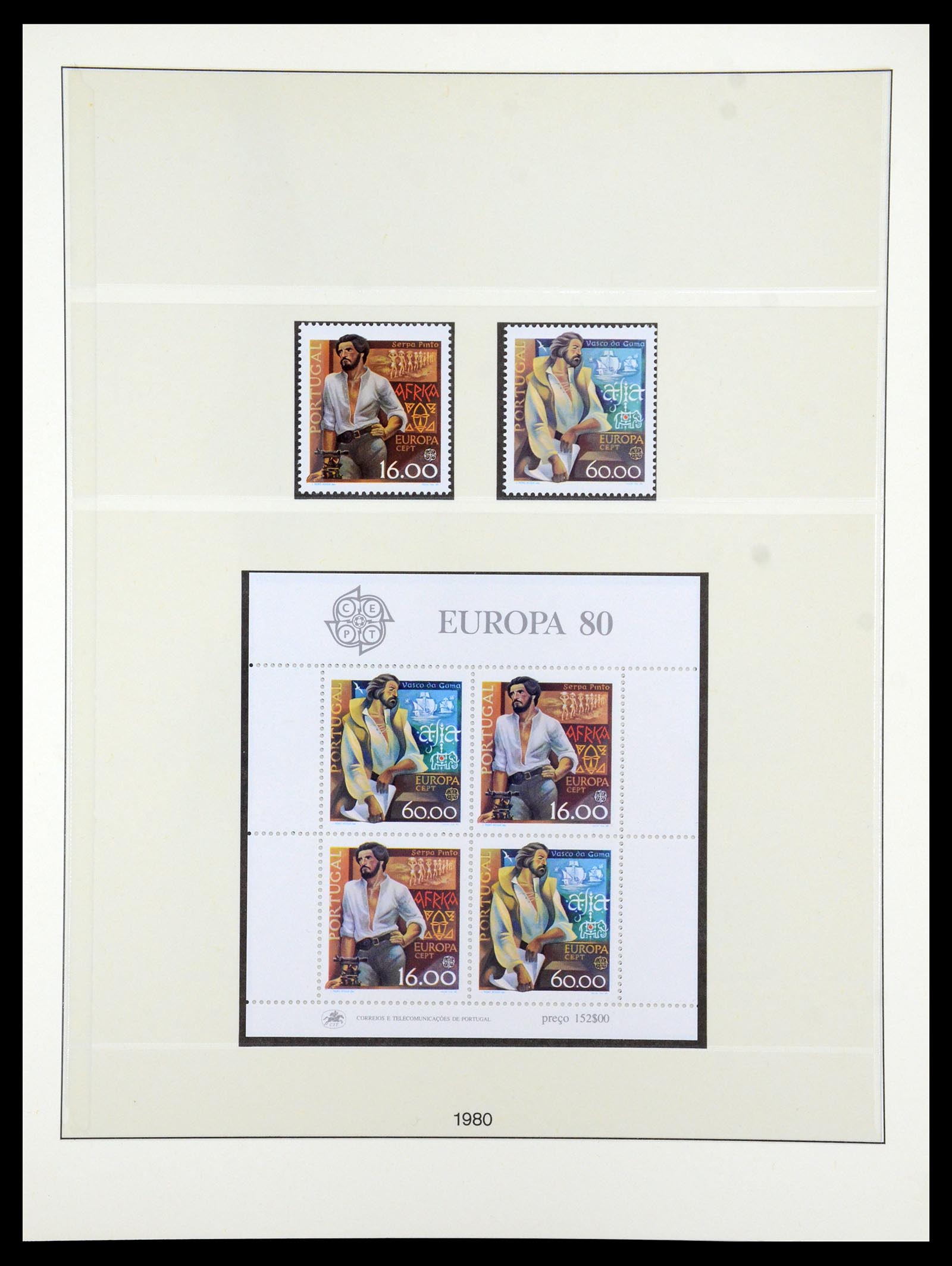 35261 031 - Postzegelverzameling 35261 Europa CEPT 1977-2010.