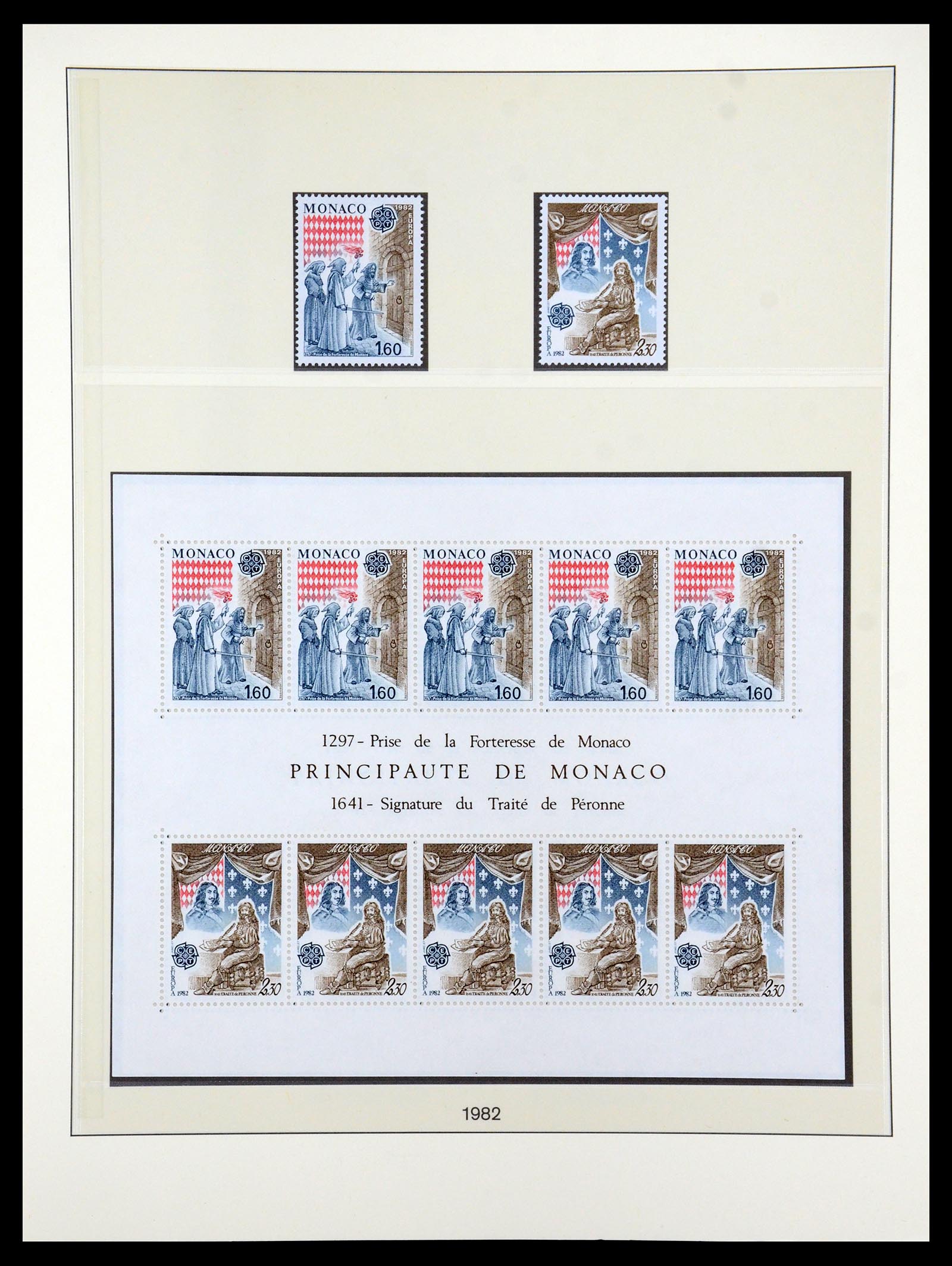 35261 048 - Postzegelverzameling 35261 Europa CEPT 1977-2010.