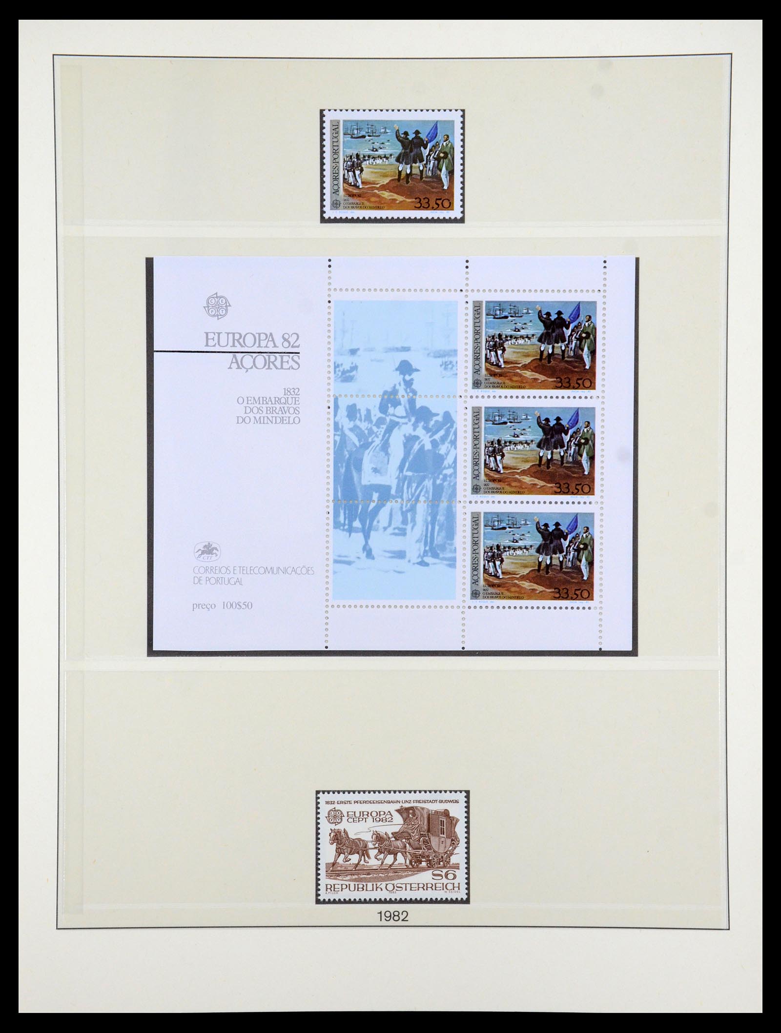 35261 050 - Postzegelverzameling 35261 Europa CEPT 1977-2010.