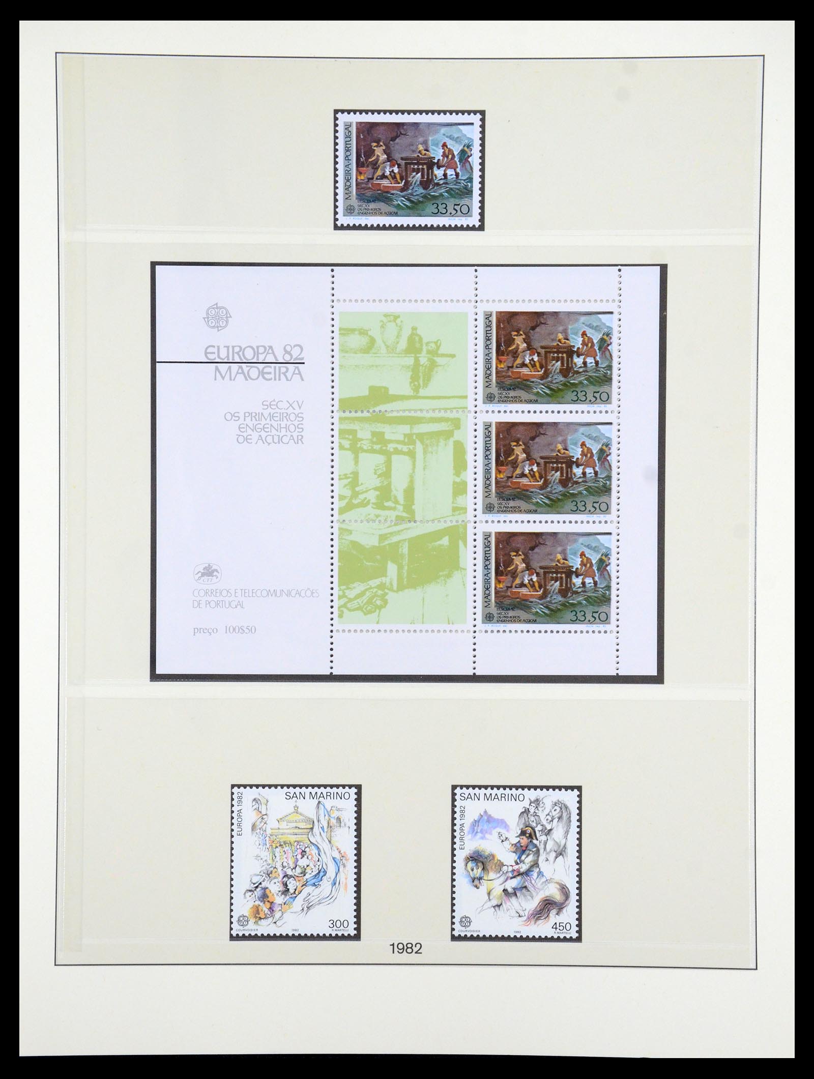 35261 051 - Postzegelverzameling 35261 Europa CEPT 1977-2010.