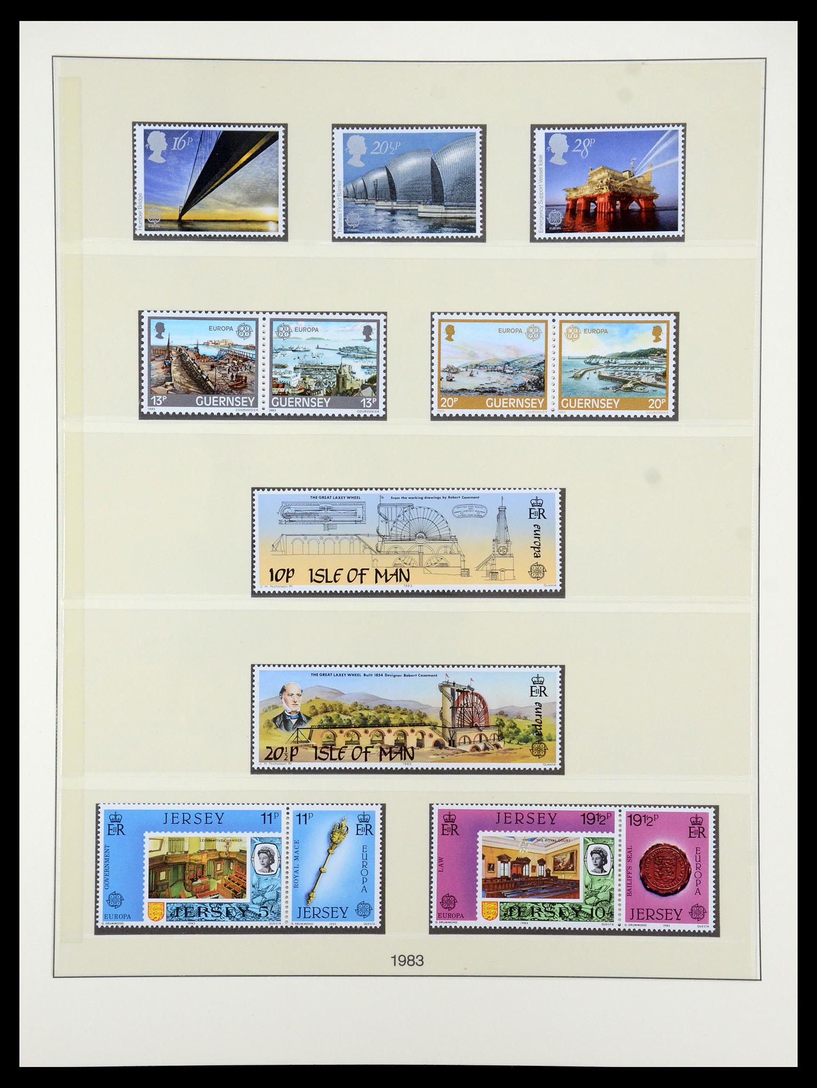 35261 056 - Postzegelverzameling 35261 Europa CEPT 1977-2010.