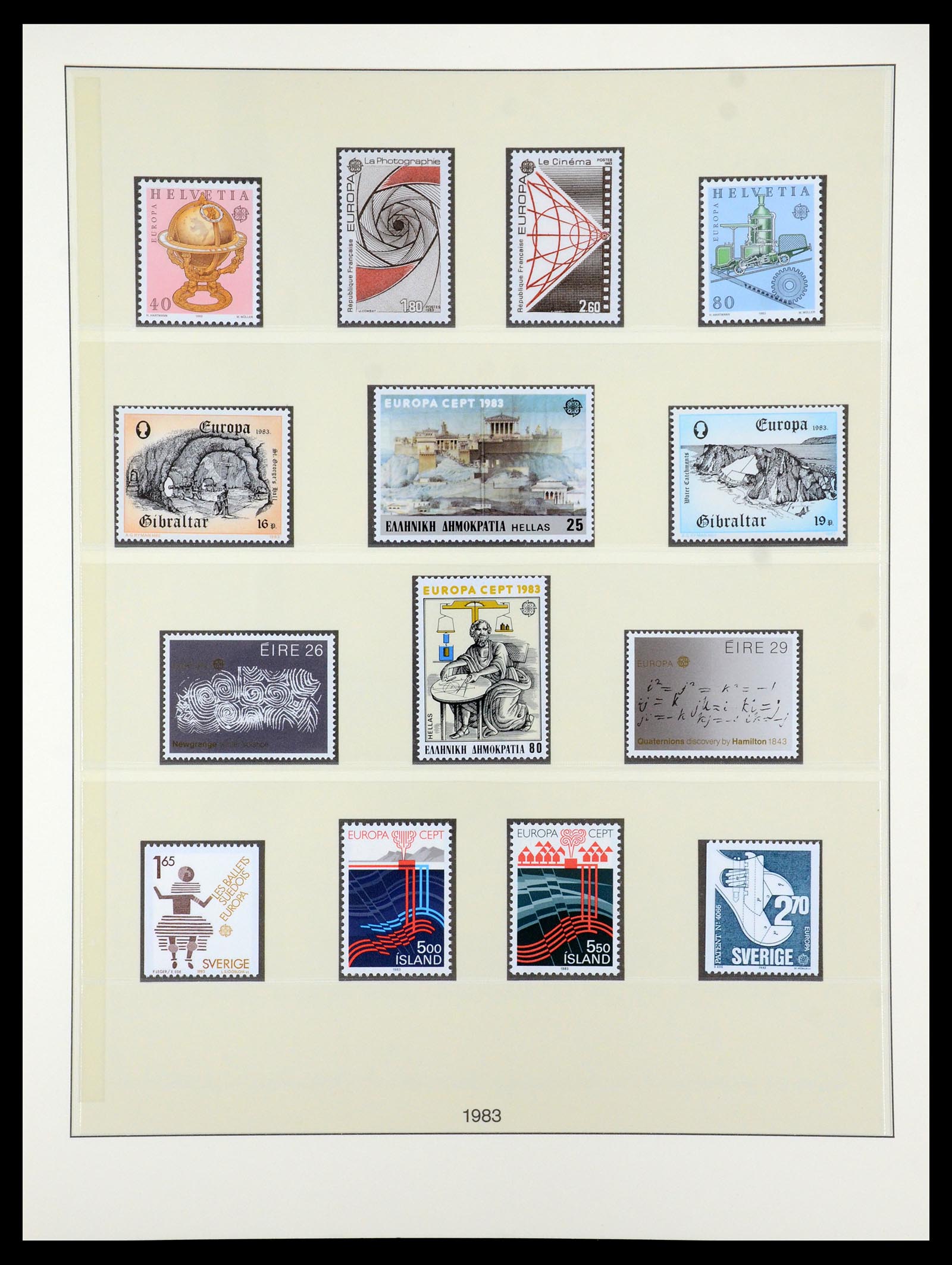 35261 057 - Postzegelverzameling 35261 Europa CEPT 1977-2010.