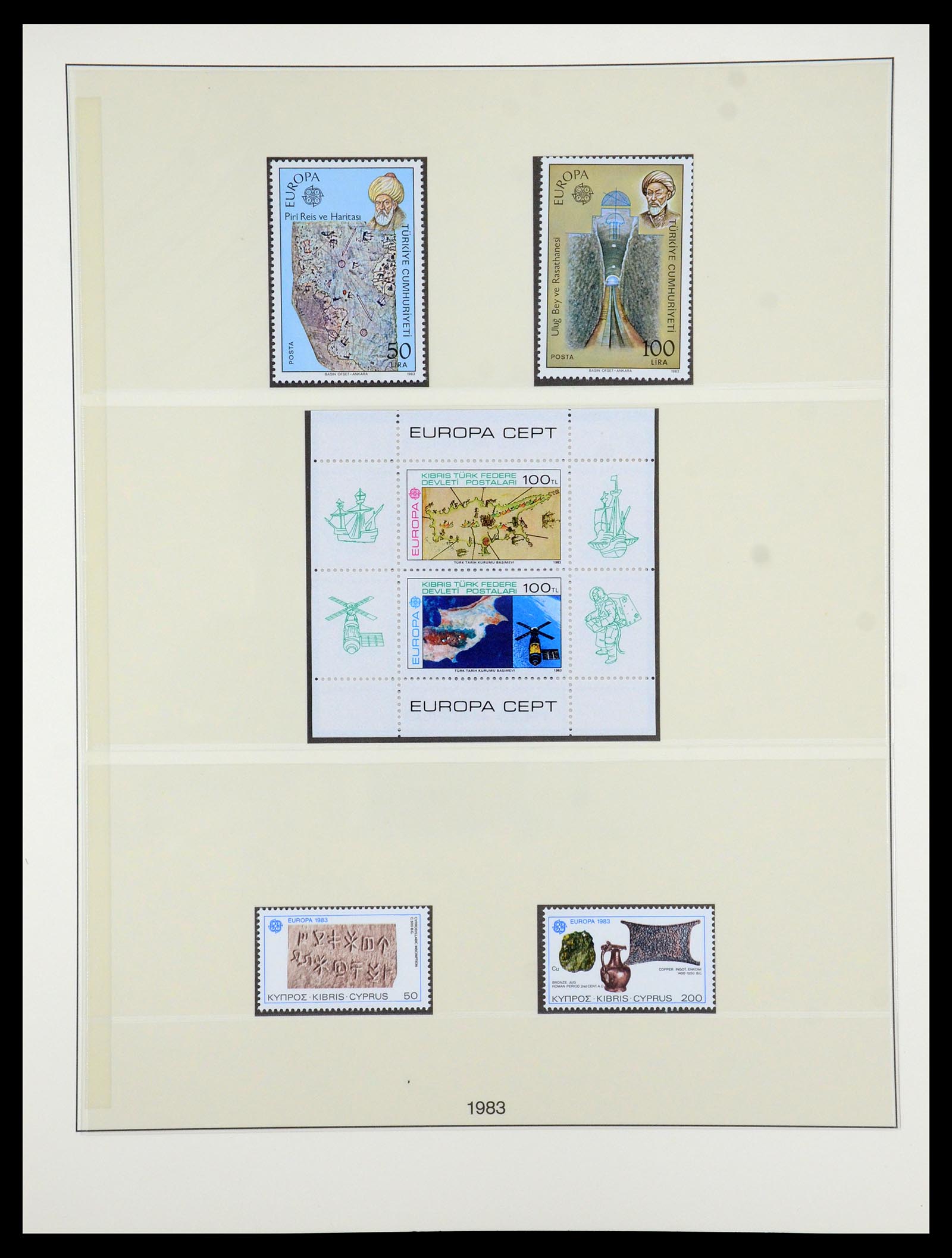35261 063 - Postzegelverzameling 35261 Europa CEPT 1977-2010.