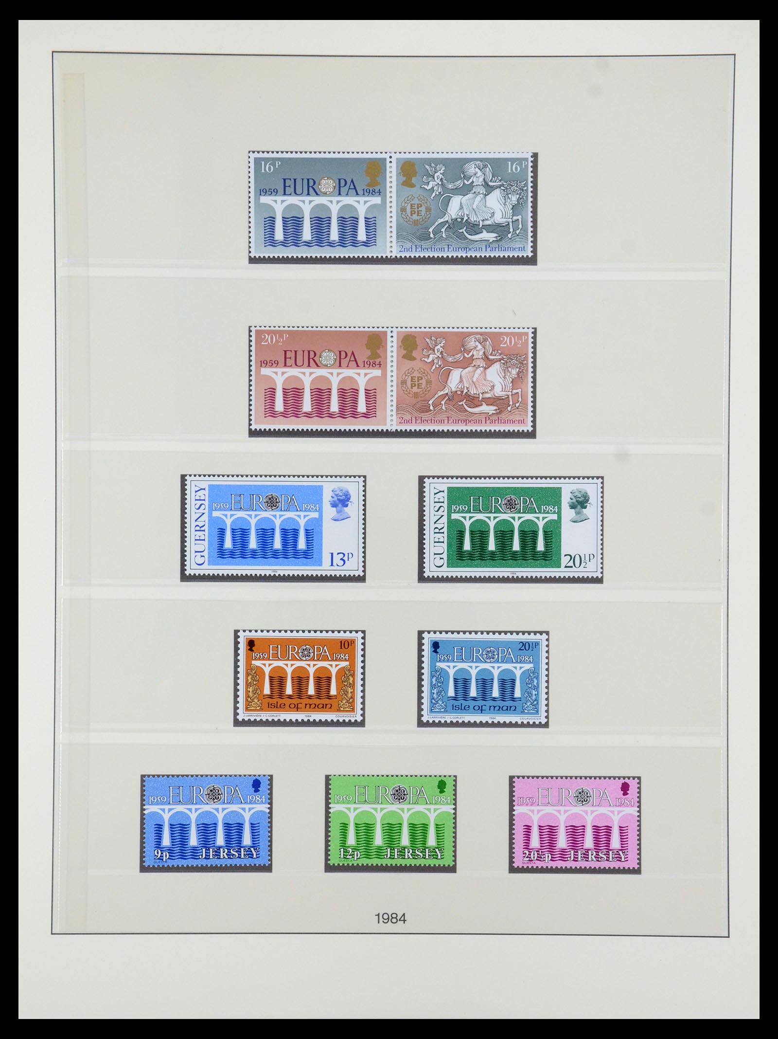 35261 066 - Postzegelverzameling 35261 Europa CEPT 1977-2010.