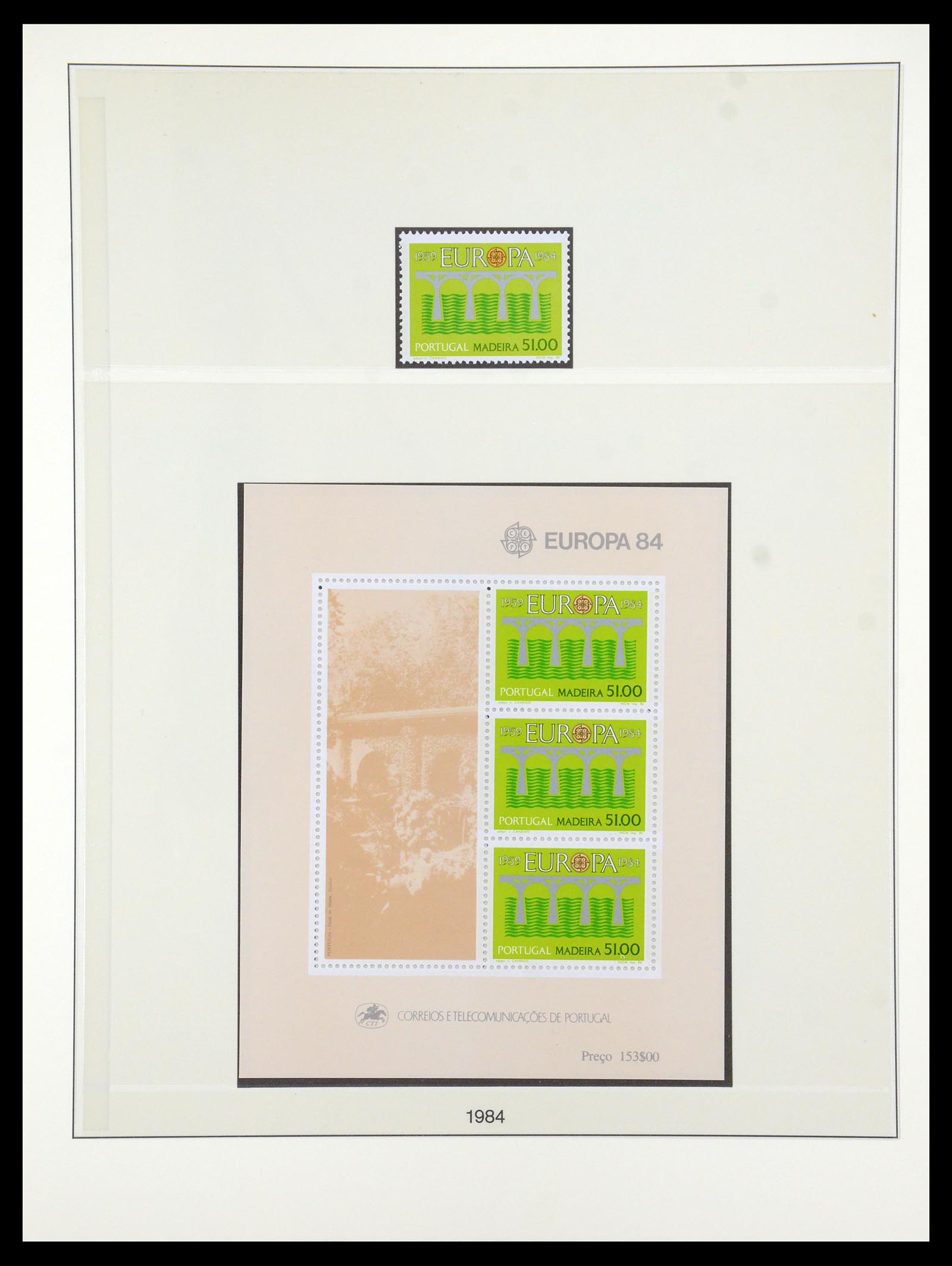 35261 071 - Postzegelverzameling 35261 Europa CEPT 1977-2010.