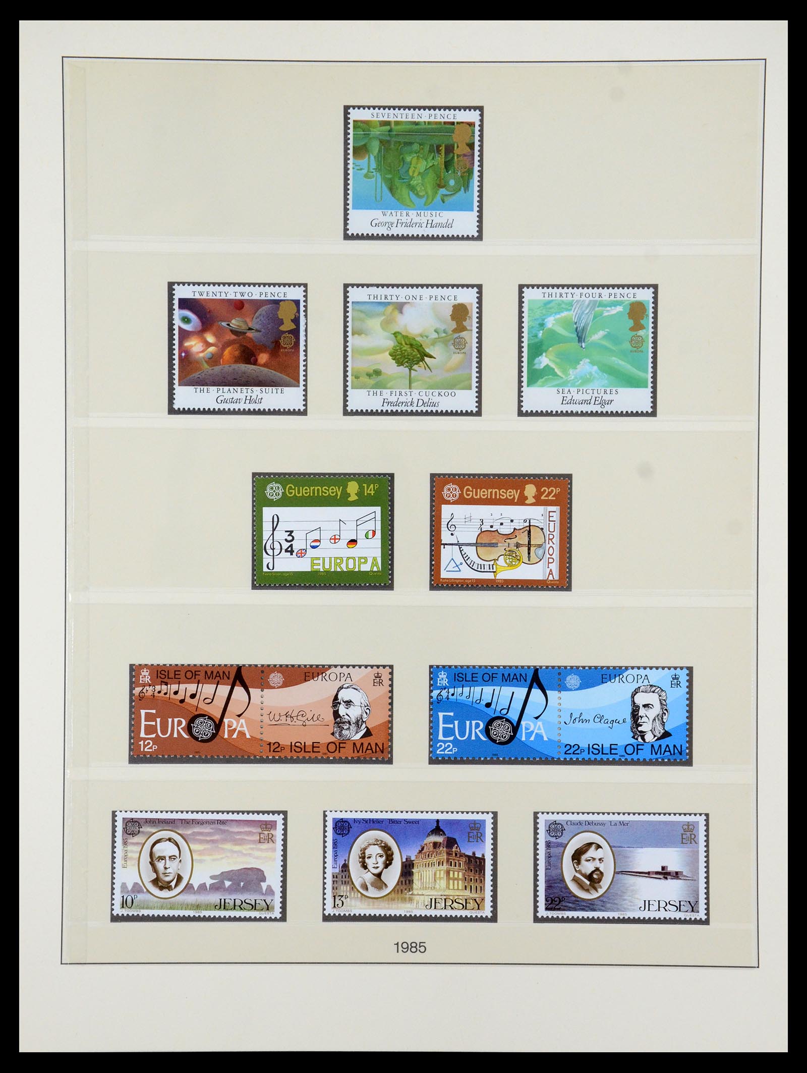 35261 076 - Postzegelverzameling 35261 Europa CEPT 1977-2010.