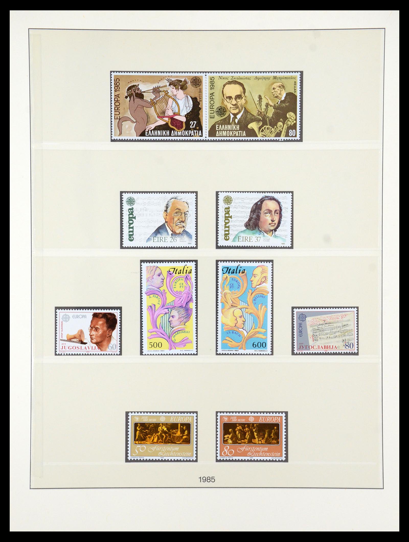 35261 077 - Postzegelverzameling 35261 Europa CEPT 1977-2010.