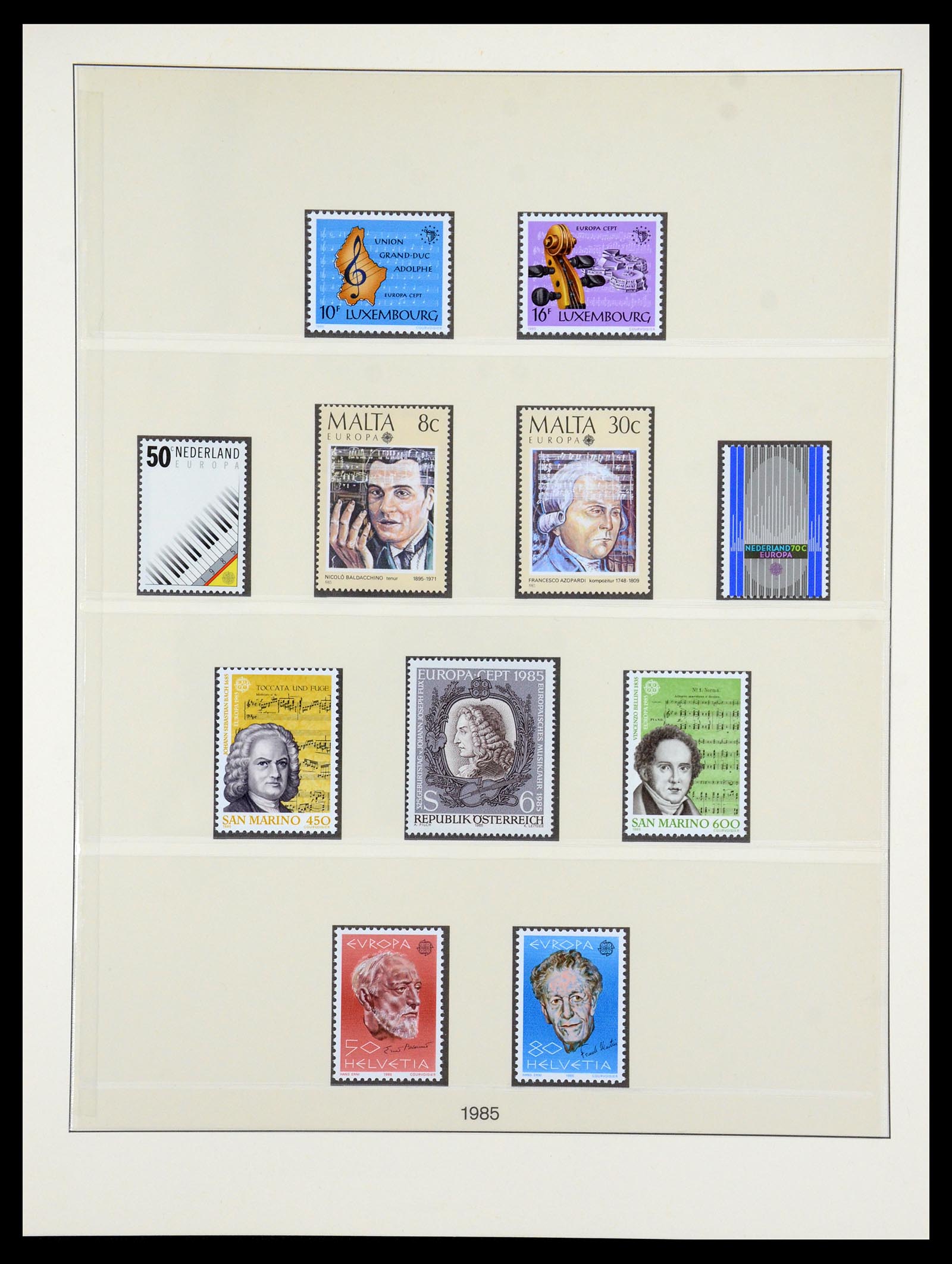 35261 078 - Postzegelverzameling 35261 Europa CEPT 1977-2010.