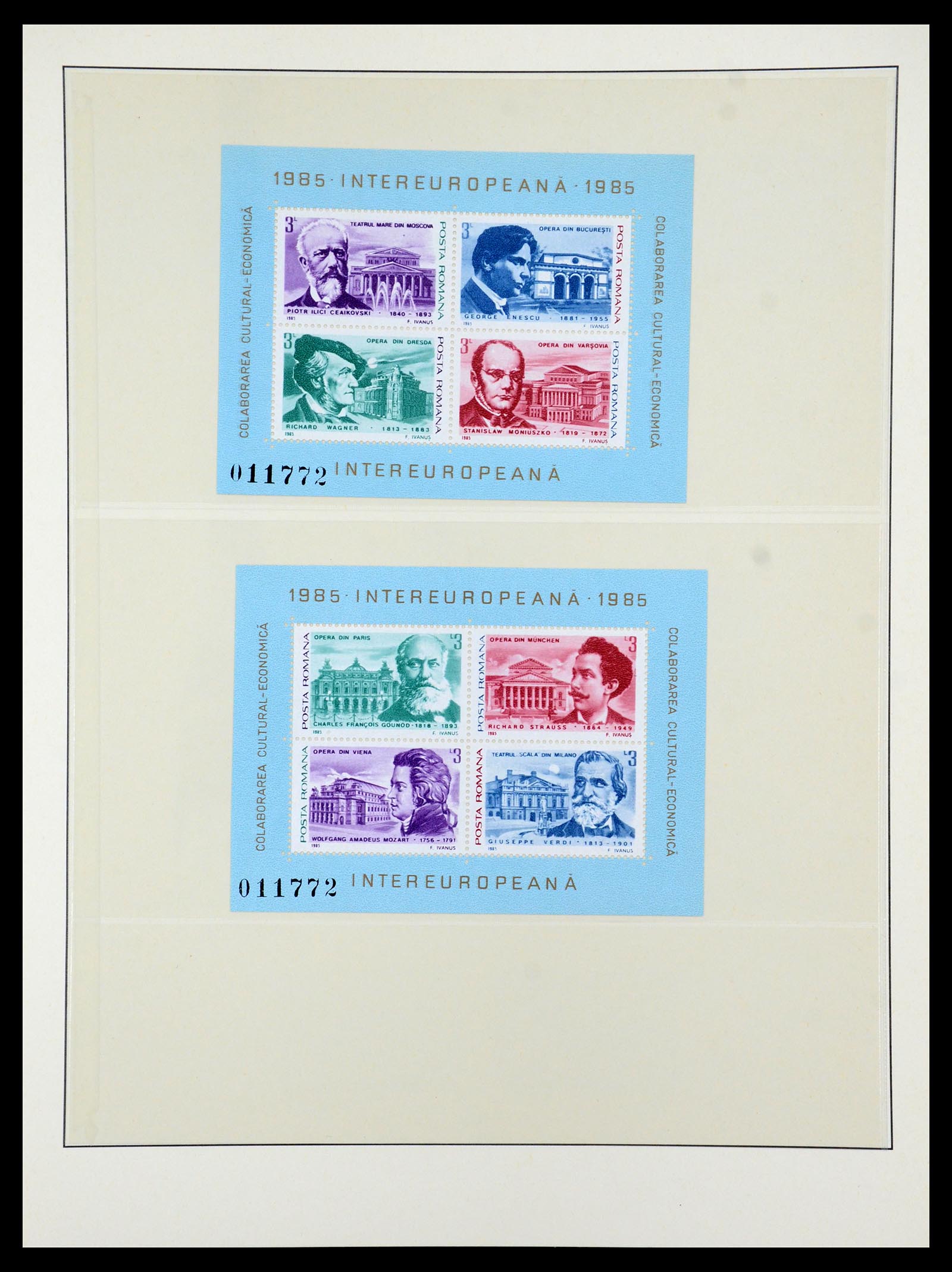 35261 085 - Postzegelverzameling 35261 Europa CEPT 1977-2010.