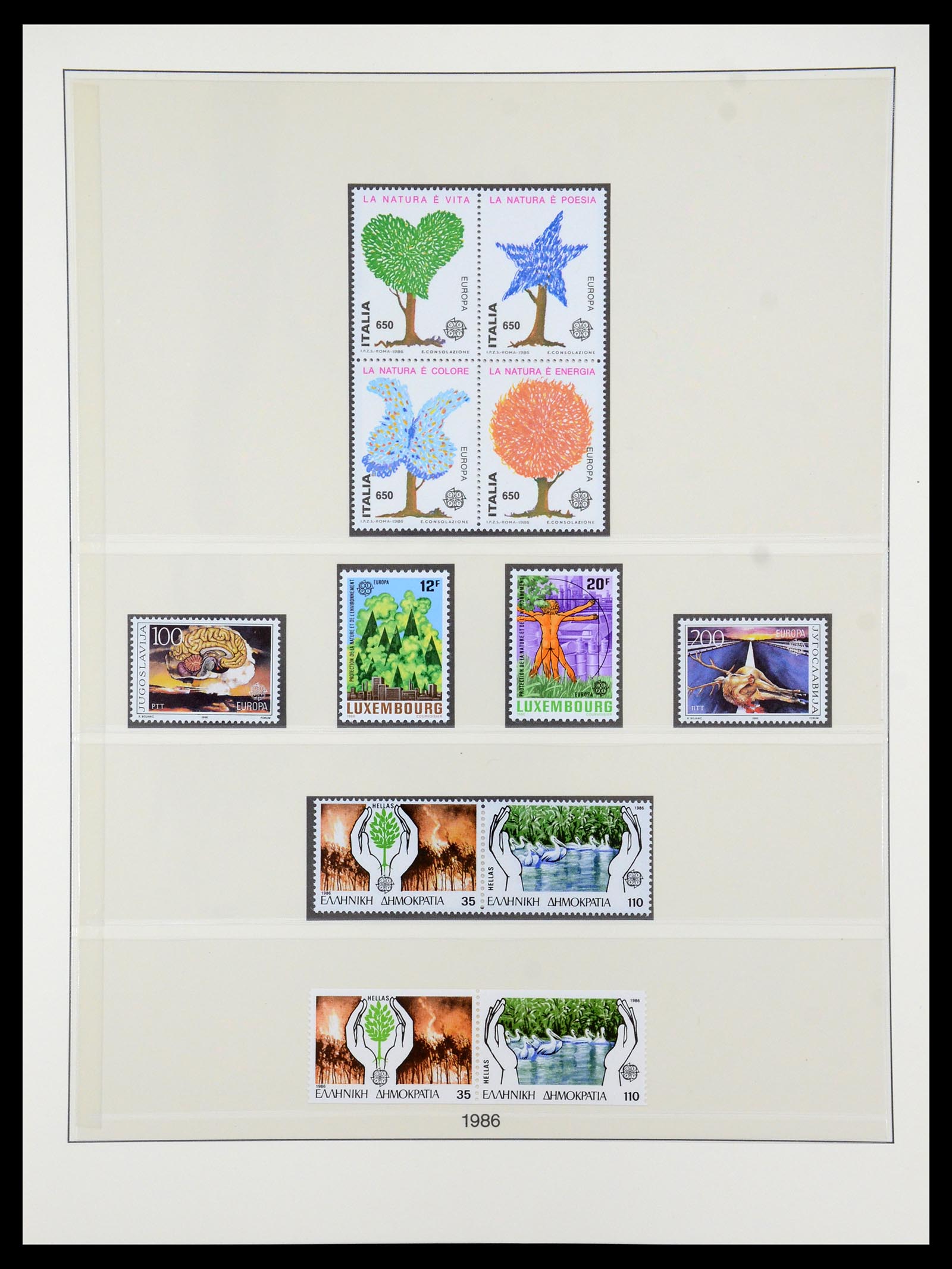 35261 088 - Postzegelverzameling 35261 Europa CEPT 1977-2010.