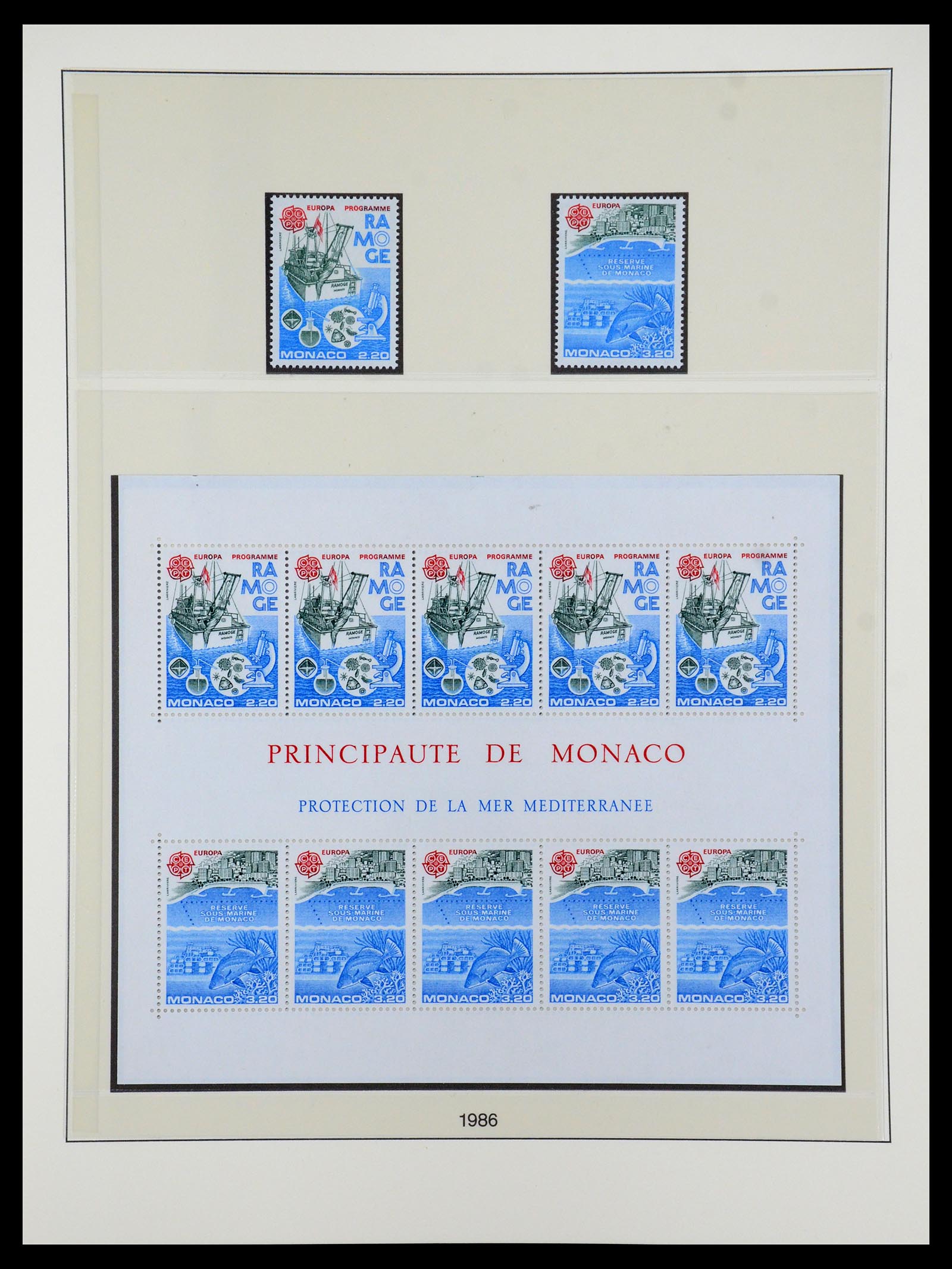 35261 089 - Postzegelverzameling 35261 Europa CEPT 1977-2010.