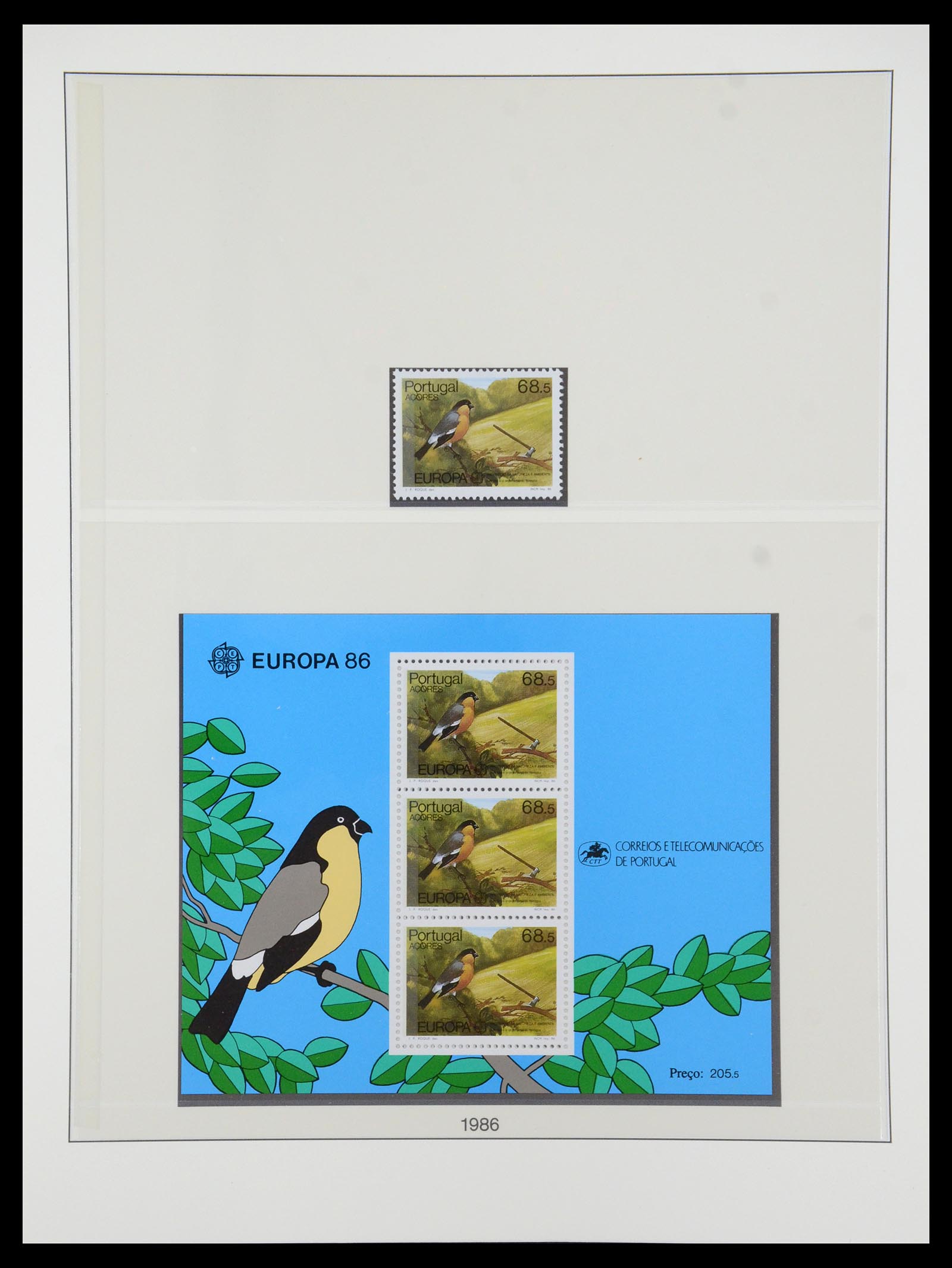 35261 091 - Postzegelverzameling 35261 Europa CEPT 1977-2010.