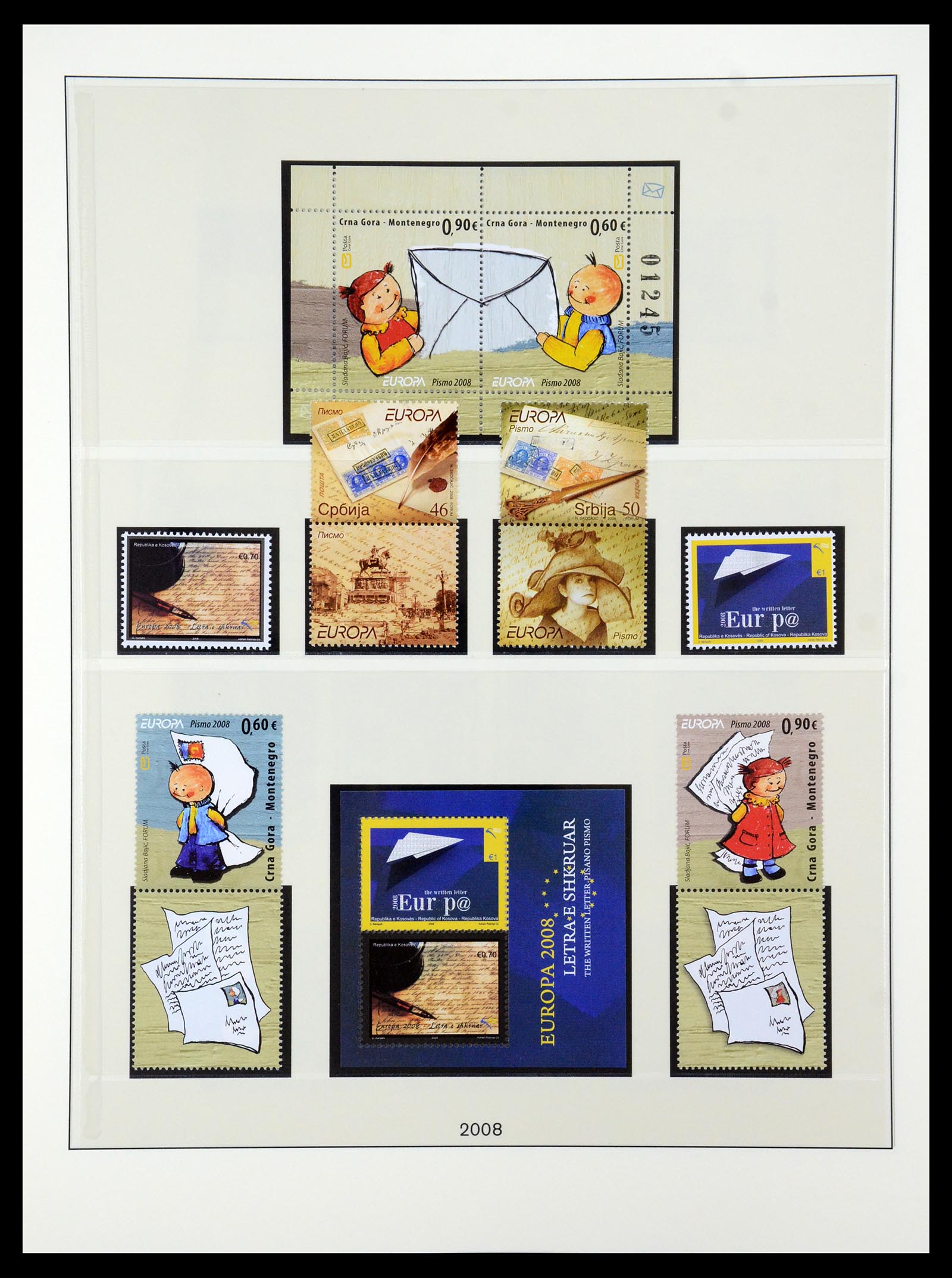 35261 404 - Postzegelverzameling 35261 Europa CEPT 1977-2010.