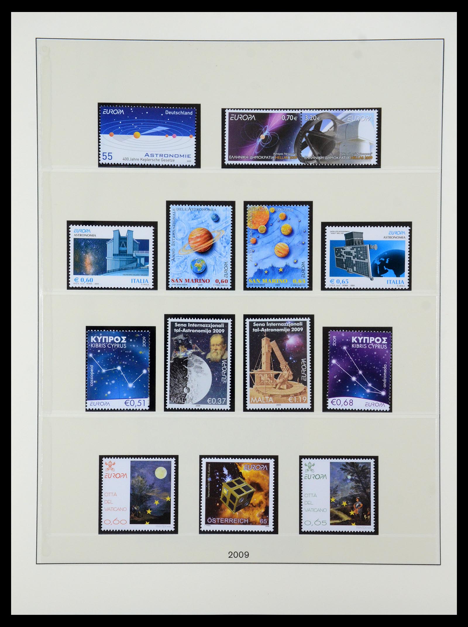 35261 405 - Postzegelverzameling 35261 Europa CEPT 1977-2010.